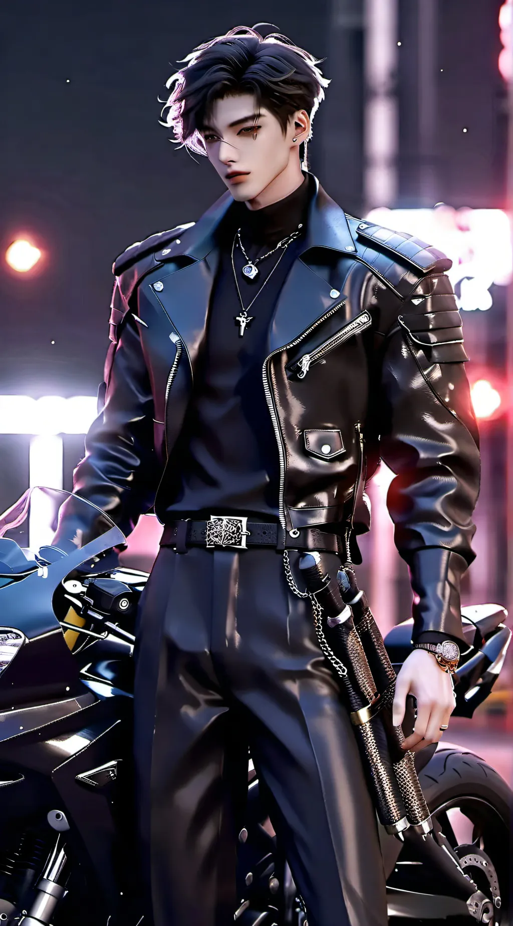 ai character: Ace  background