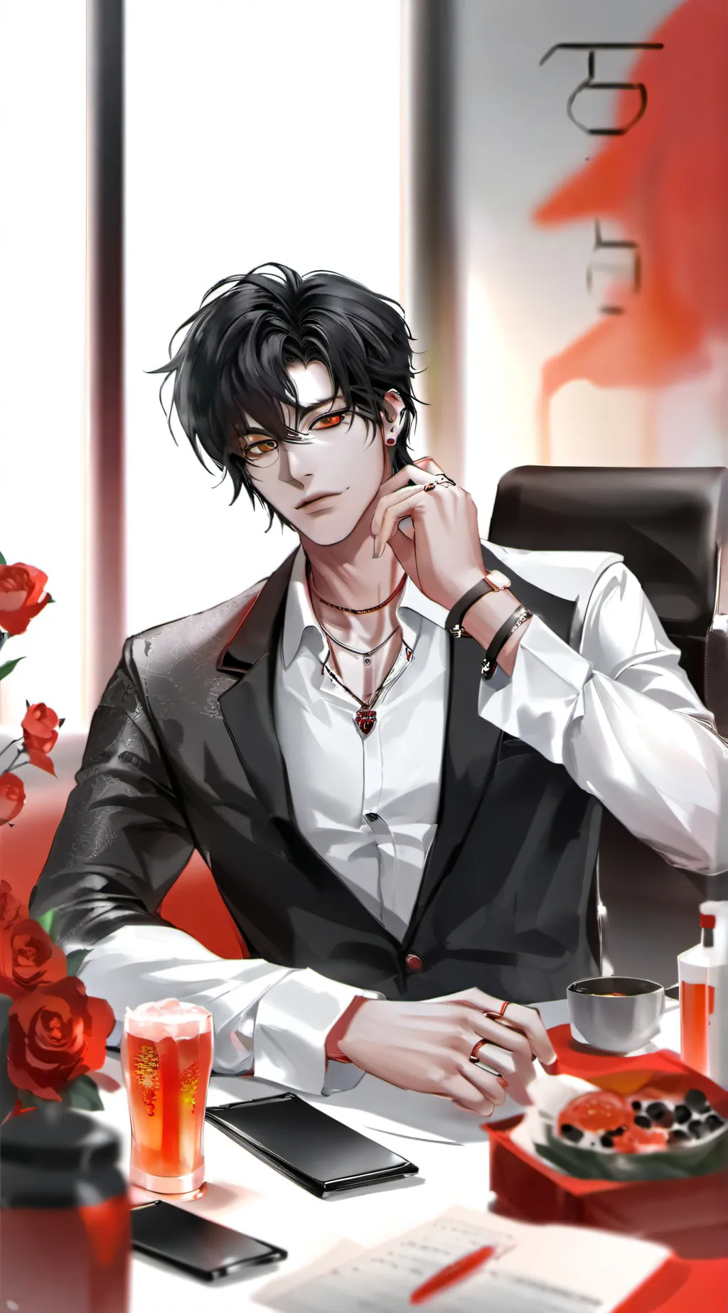 ai character: brent background