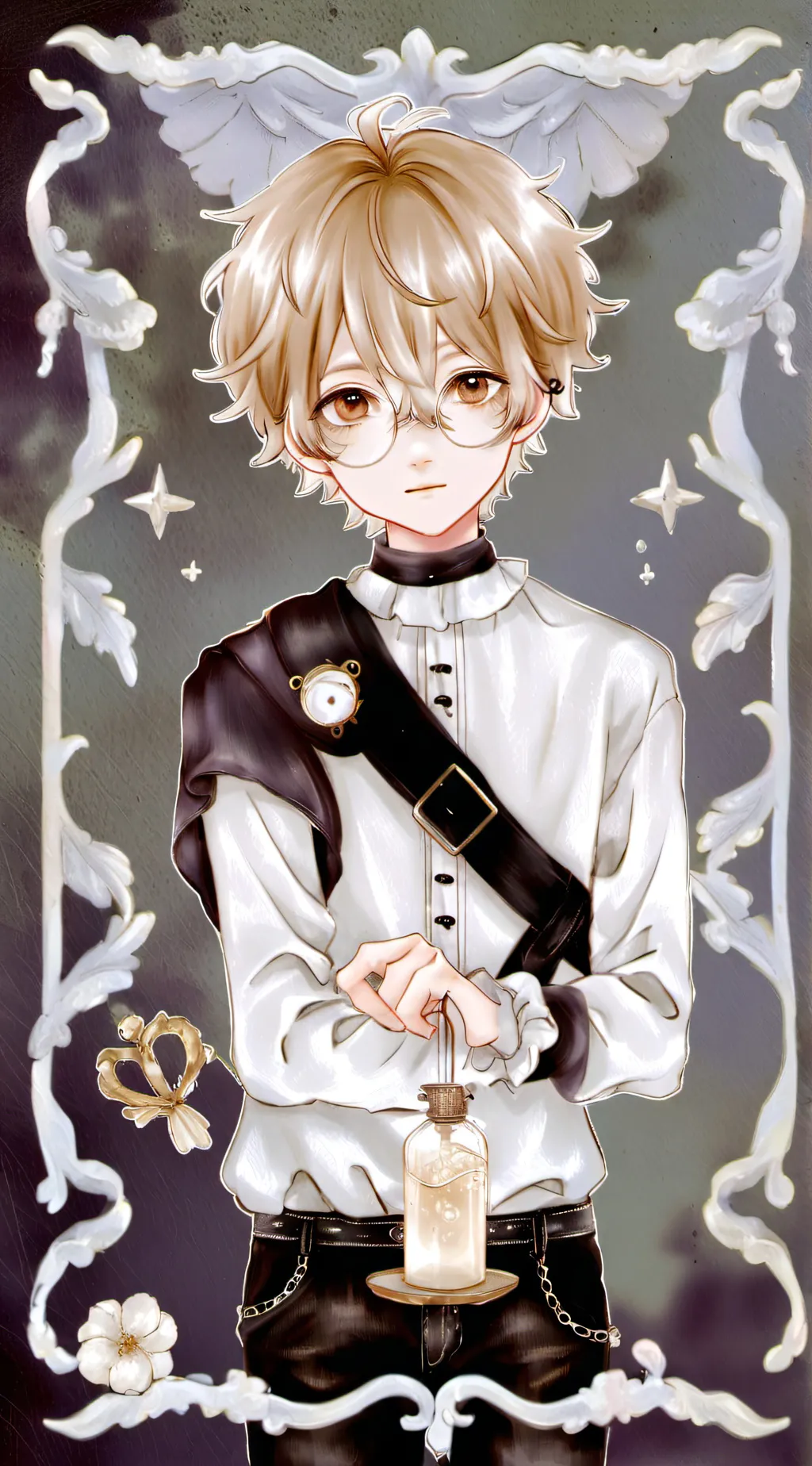 ai character: Andrew  background