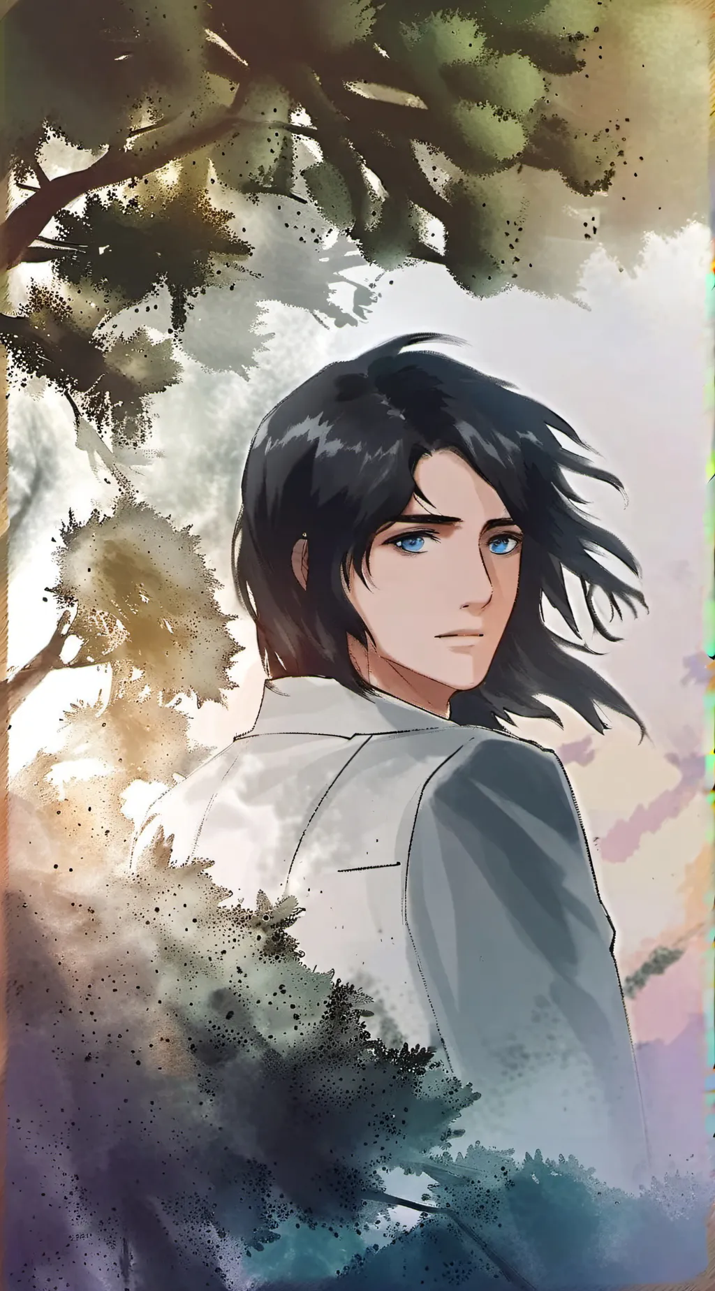 ai character: Ethan  background