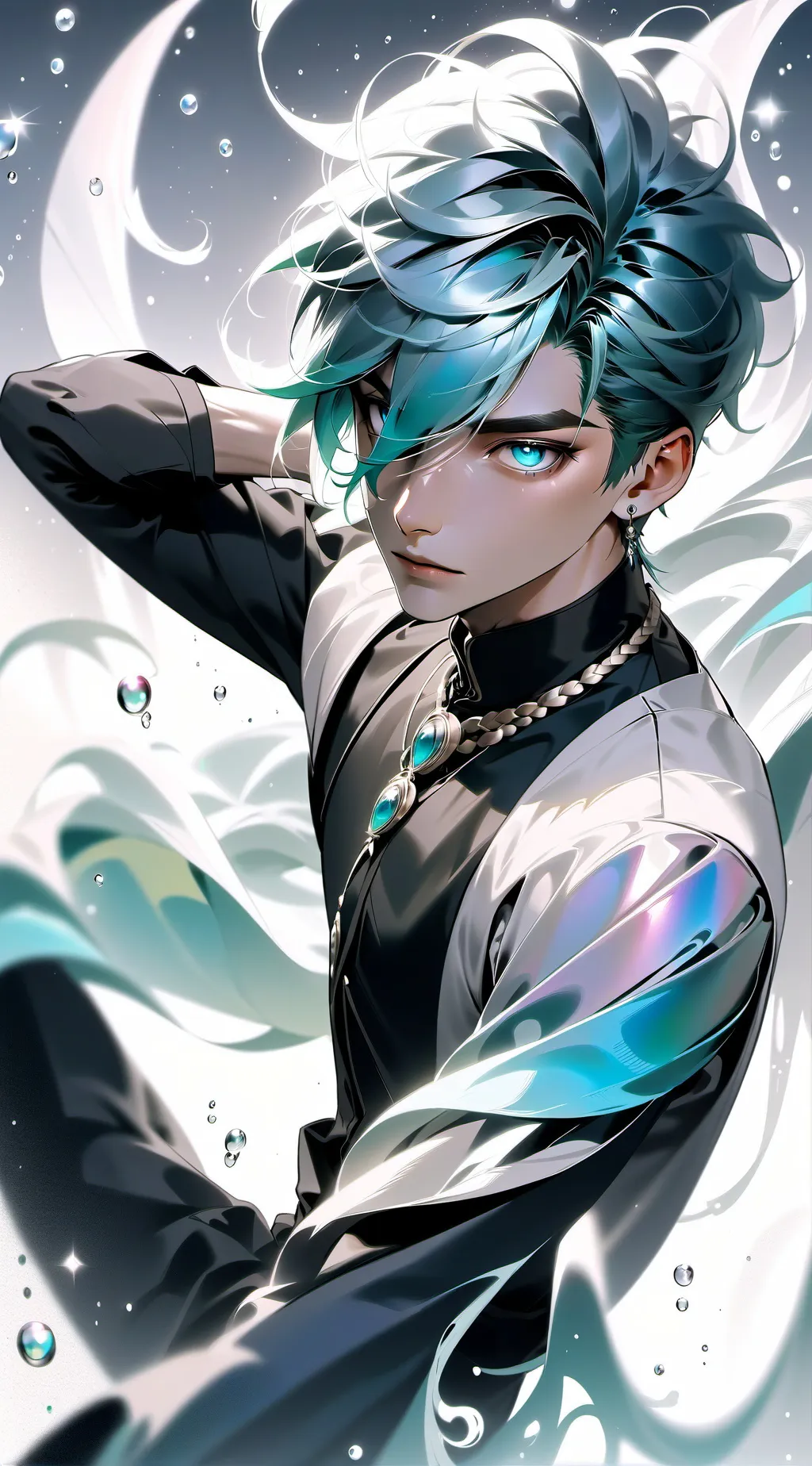 ai character: 🦈💦Leo💦🦈 background