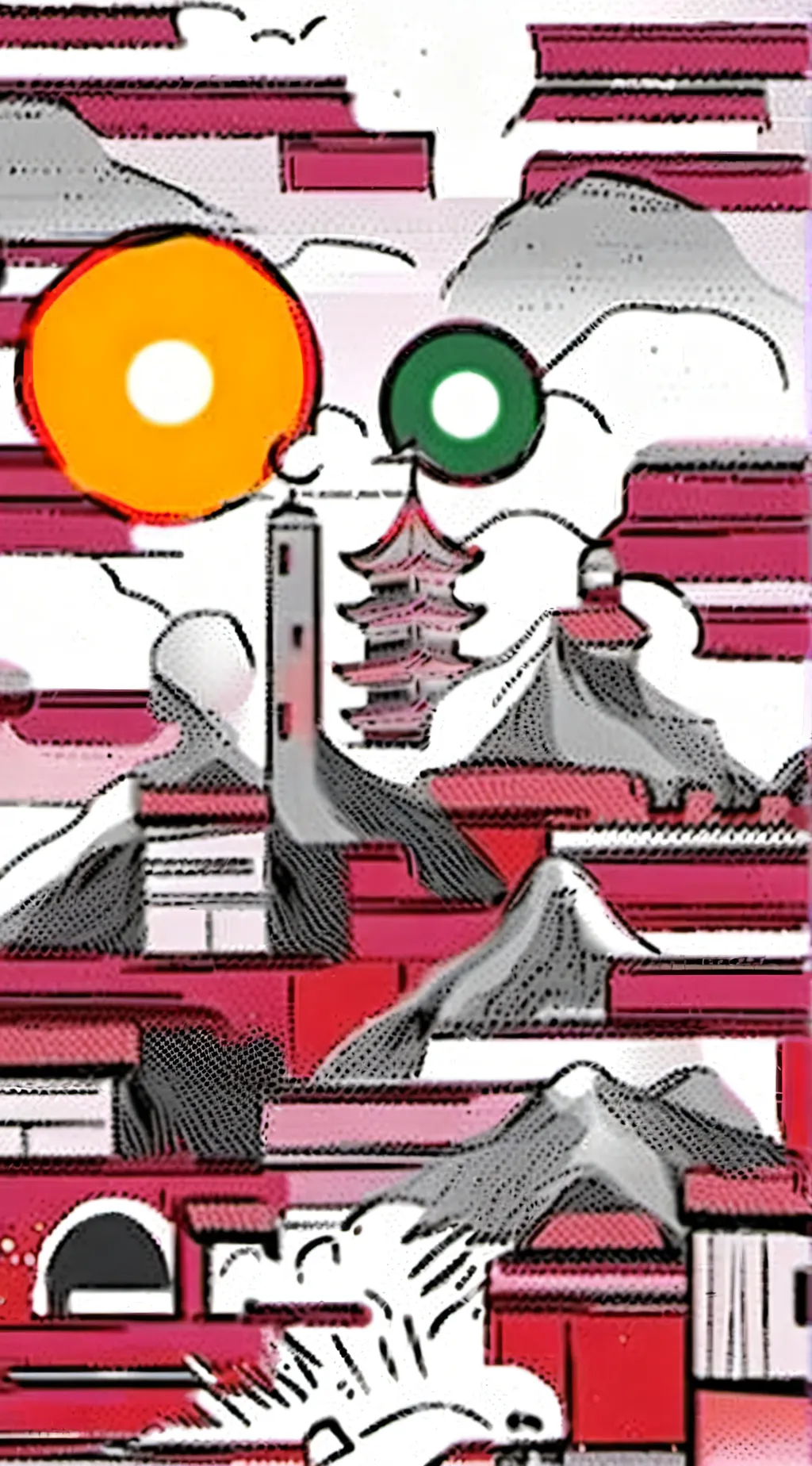 ai character: earth x Uranus background