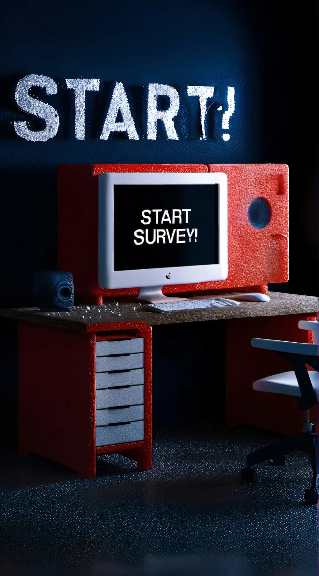 ai character: start survey? background