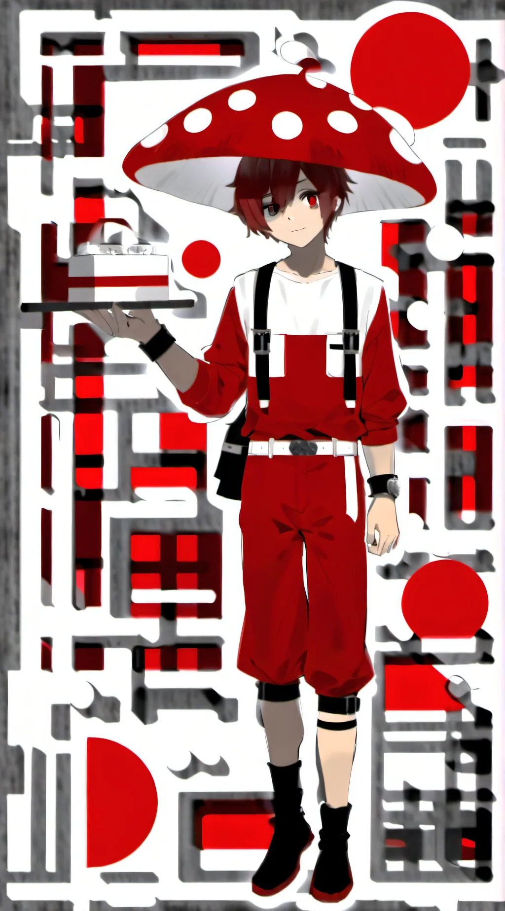 ai character: Kevin from MM2 ￼ background