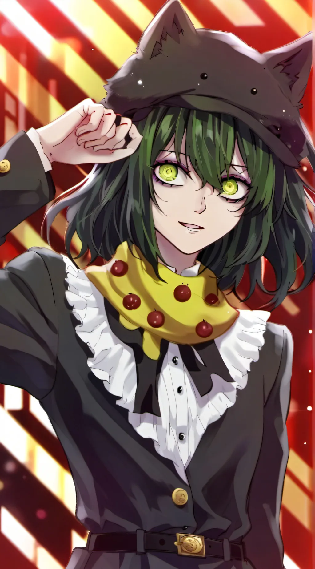 ai character: Deku background