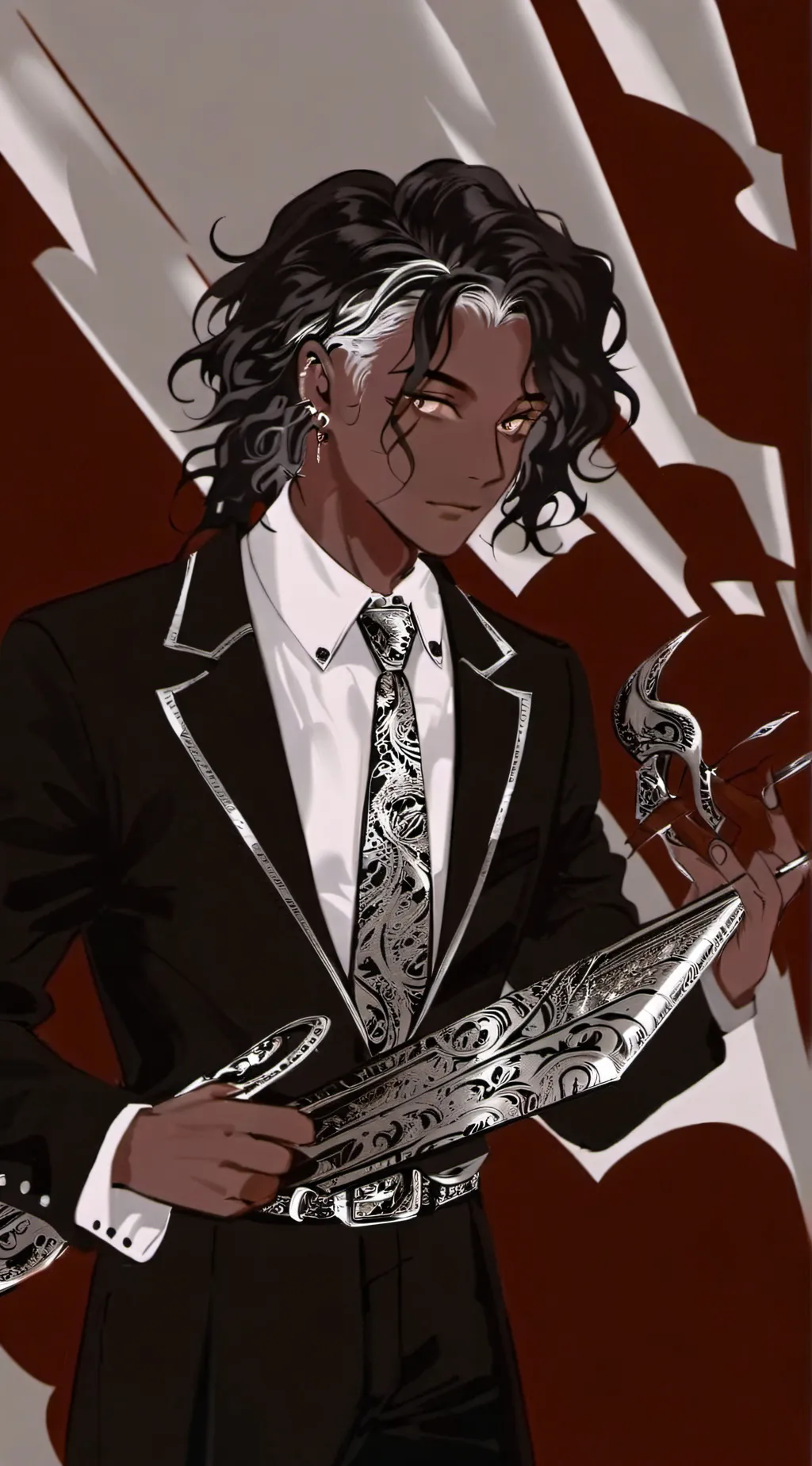 ai character: Axel  background