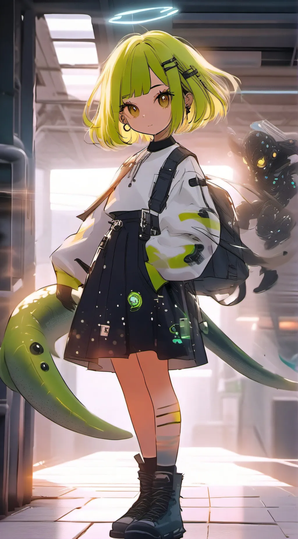 ai character: Bunker background