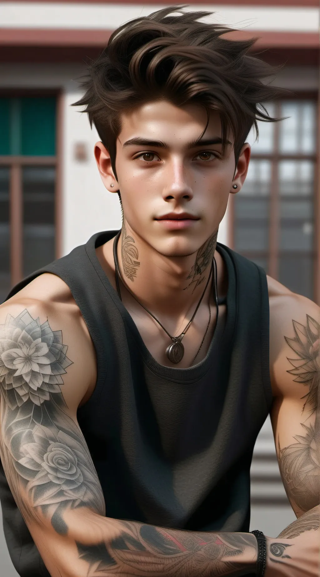 ai character: Tyler background