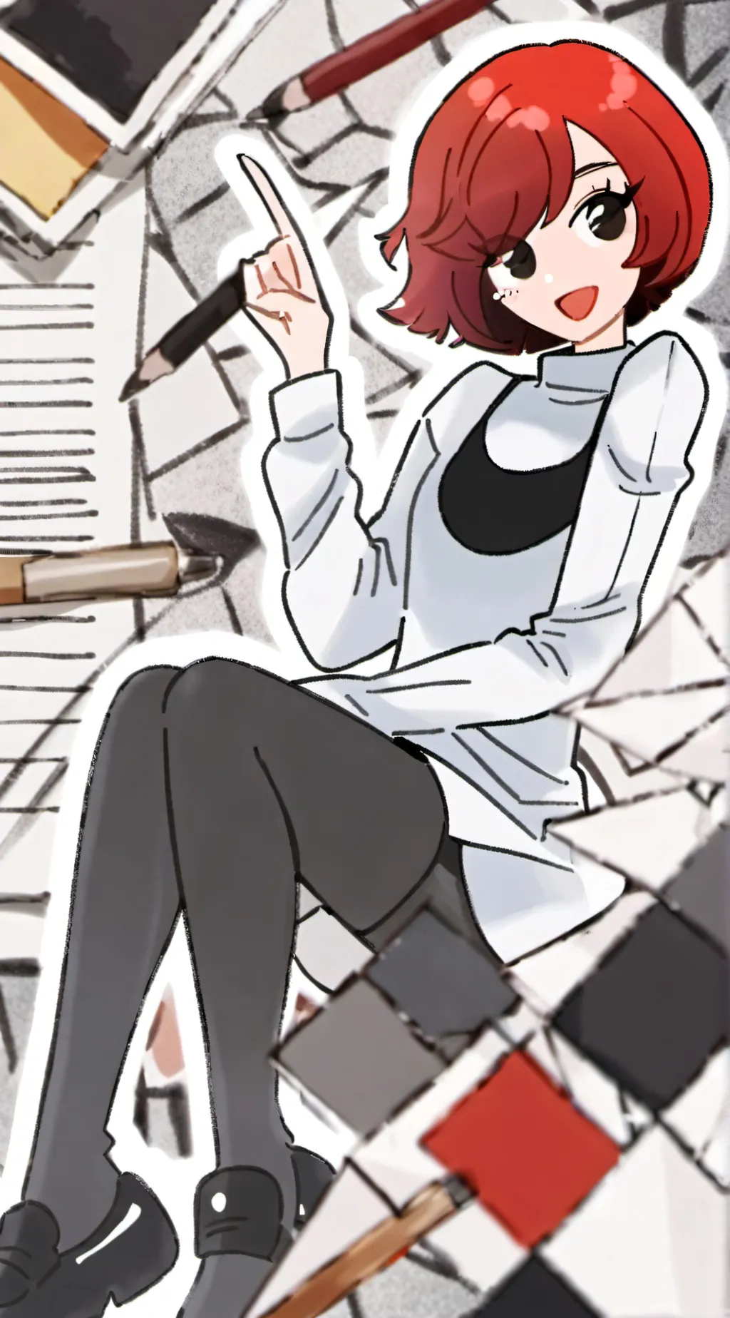 ai character: Maden background