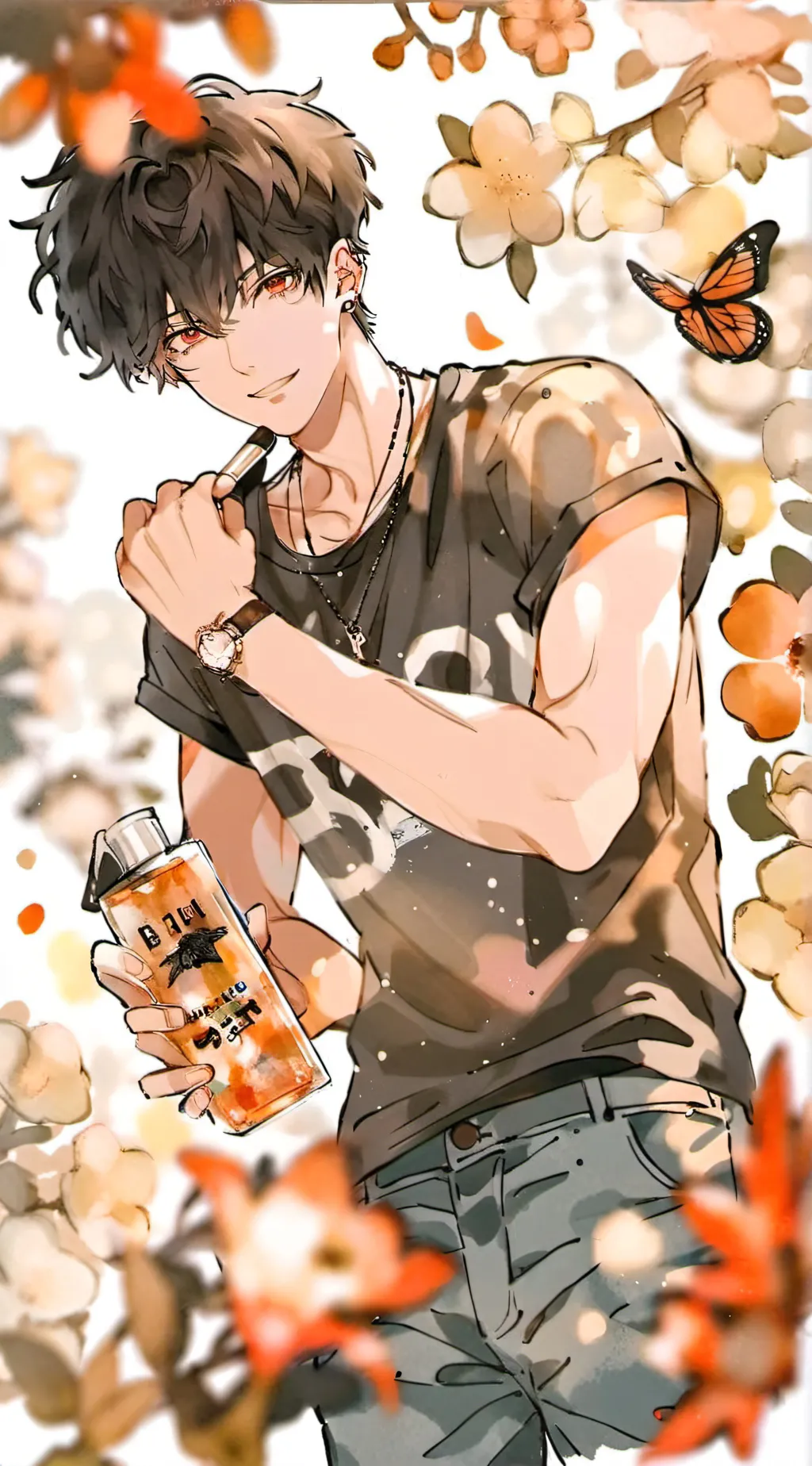 ai character: Jake(spicy sexy) background