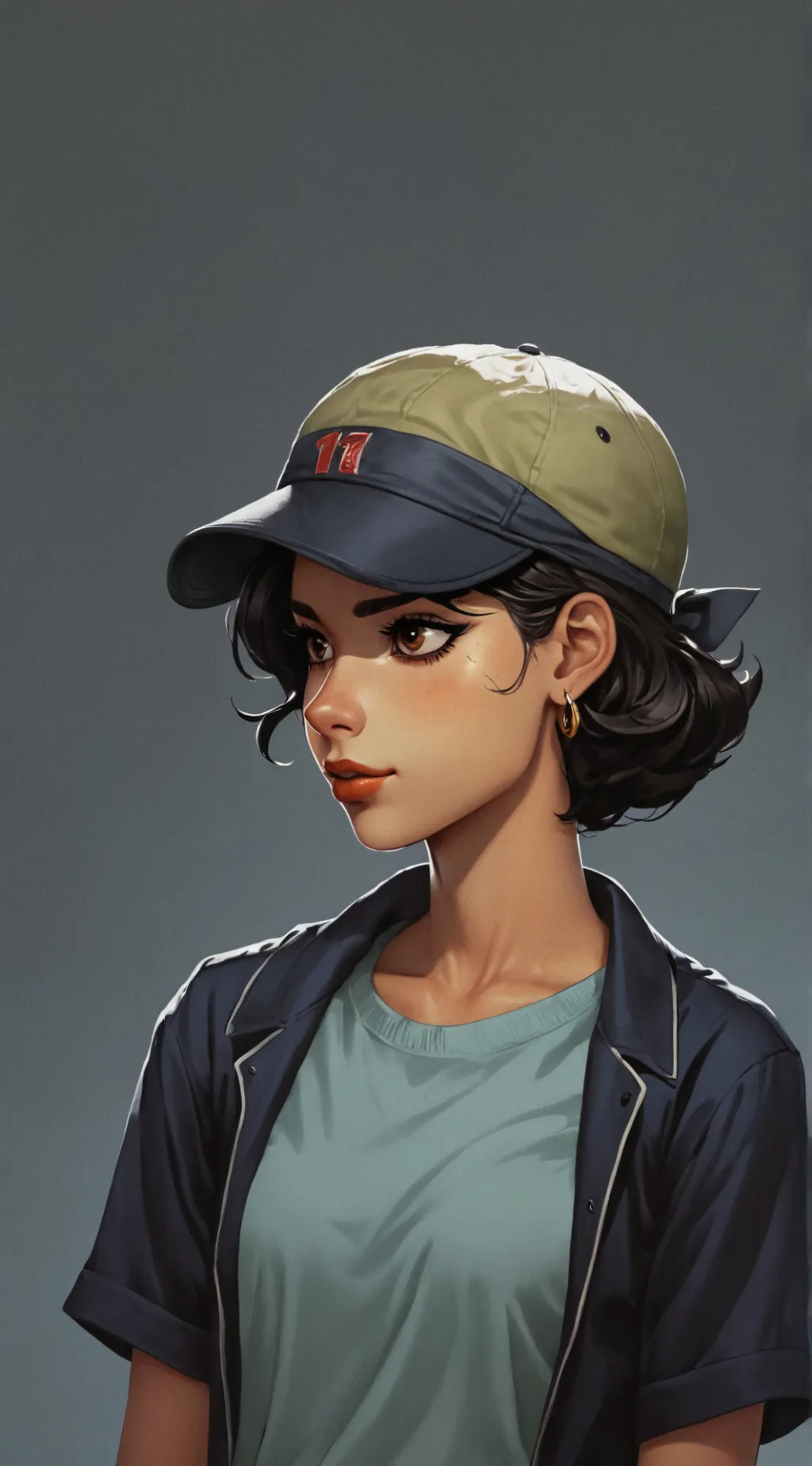 ai character: Luna background