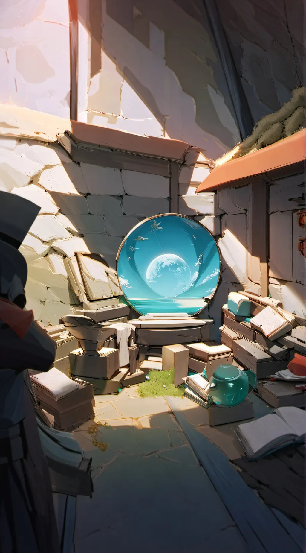 ai character: Lucas  background