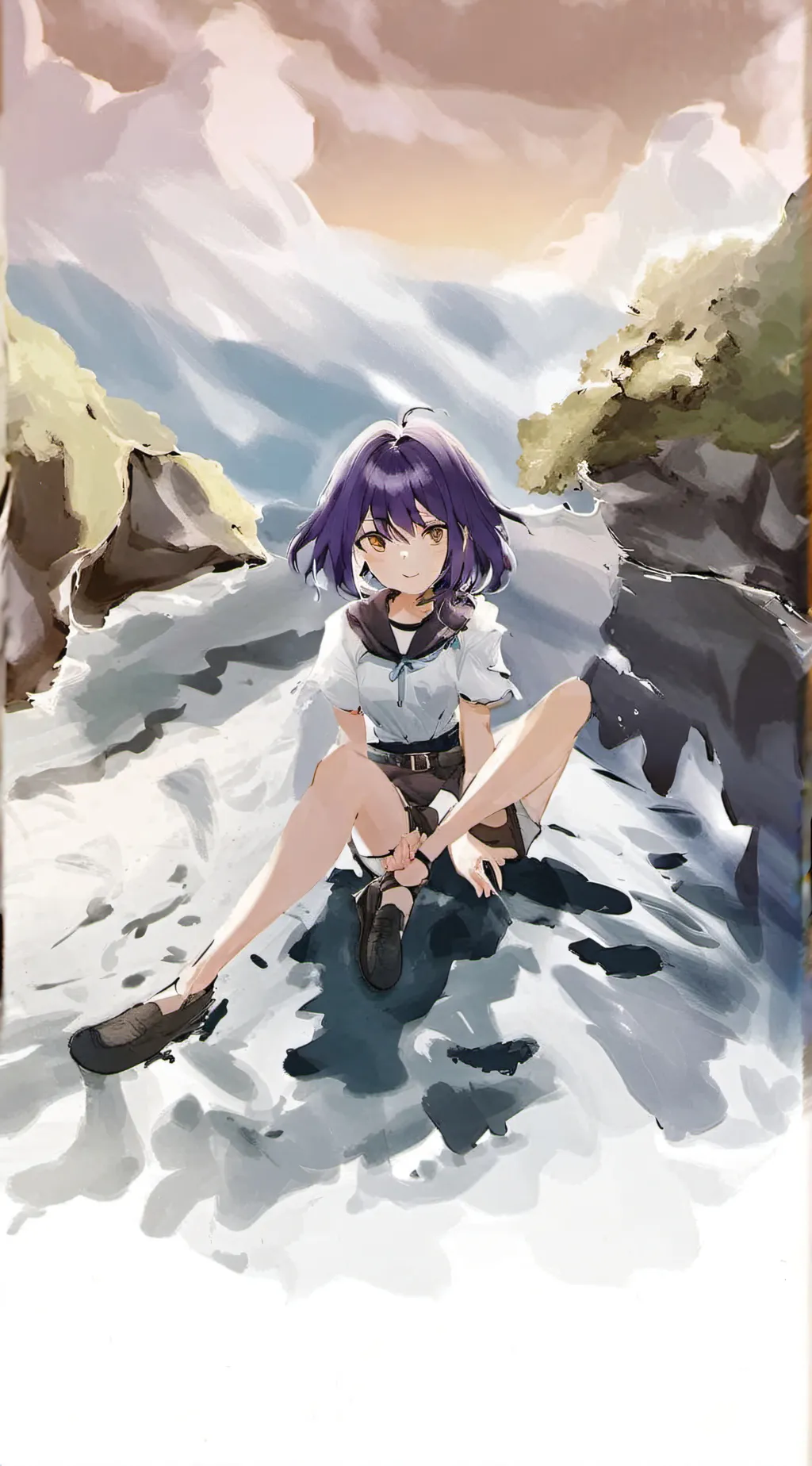 ai character: Эсма background