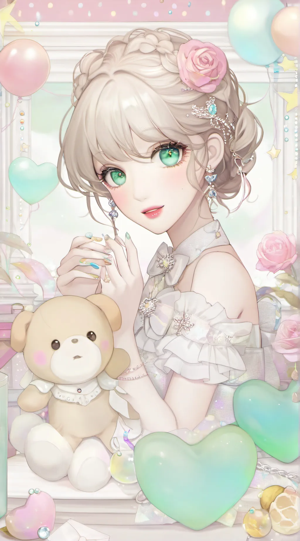 ai character: STRAY KIDS 💀REMAKE background