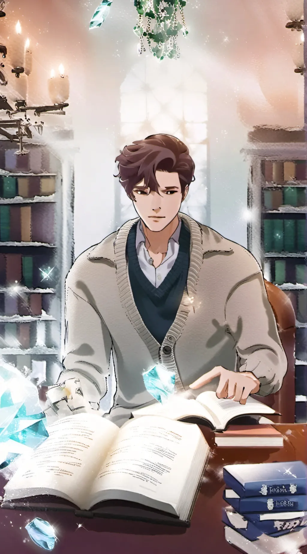 ai character: Michael  background