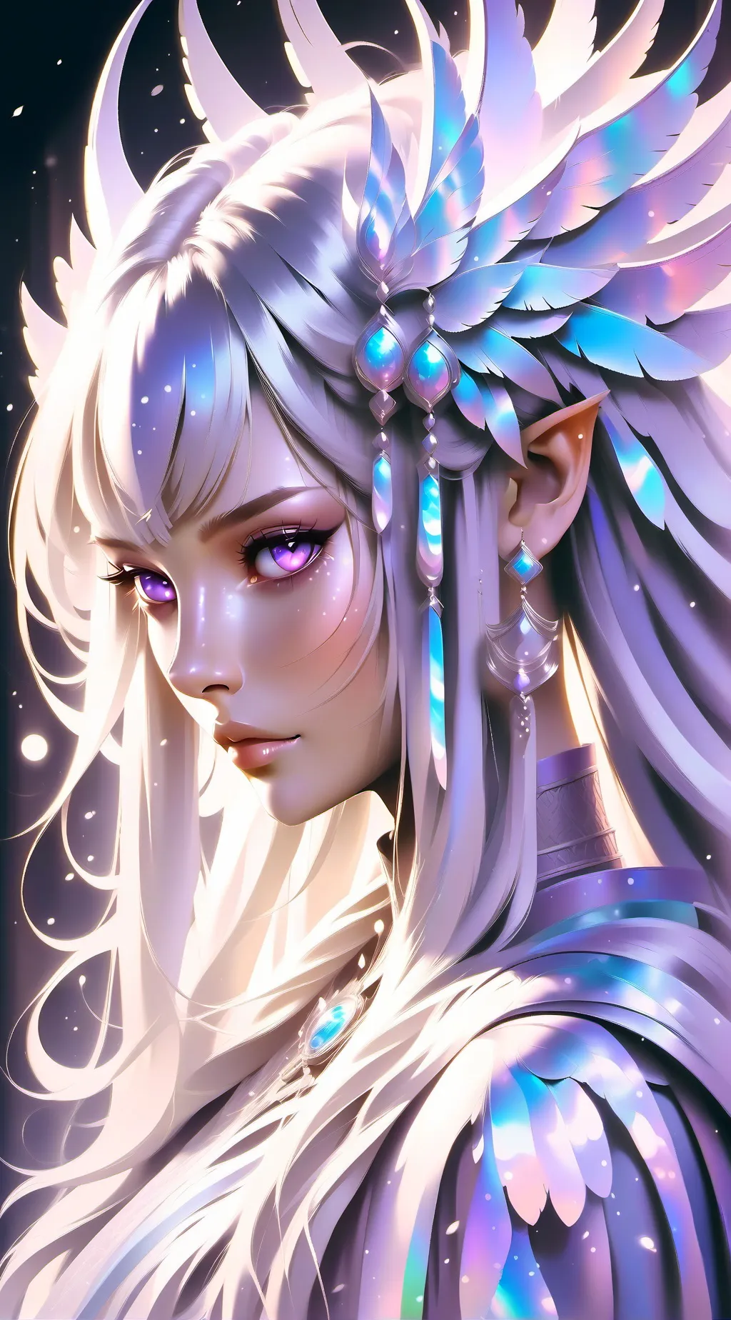 ai character: Evelyn x Eva background