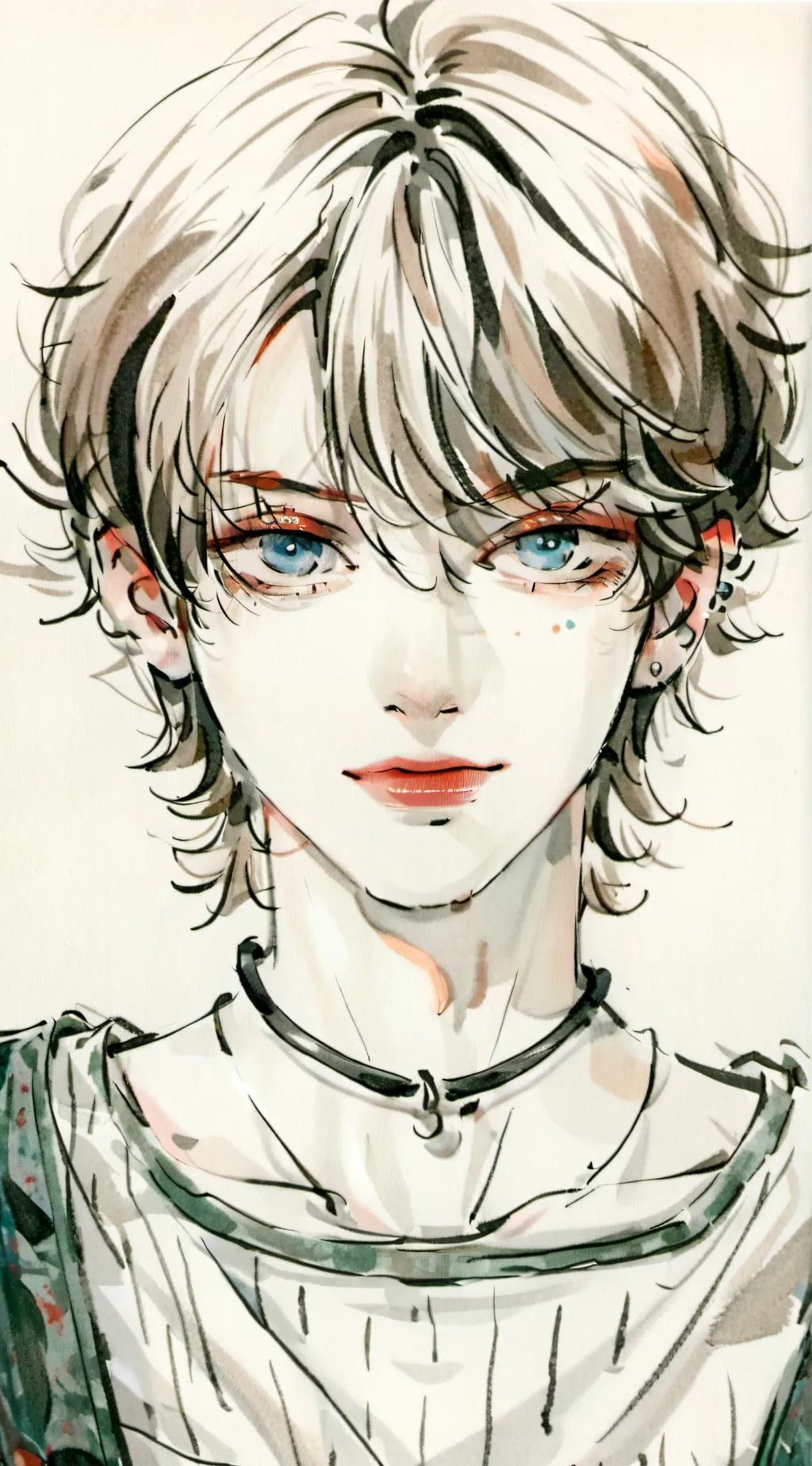 ai character: drew background