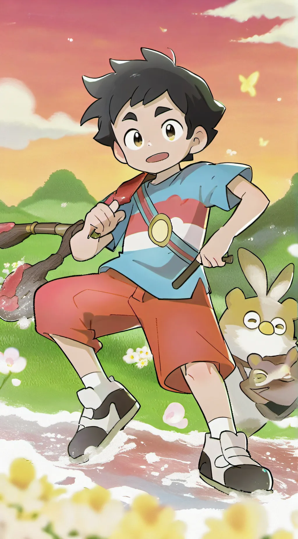 ai character: Fanmade Diamonds background