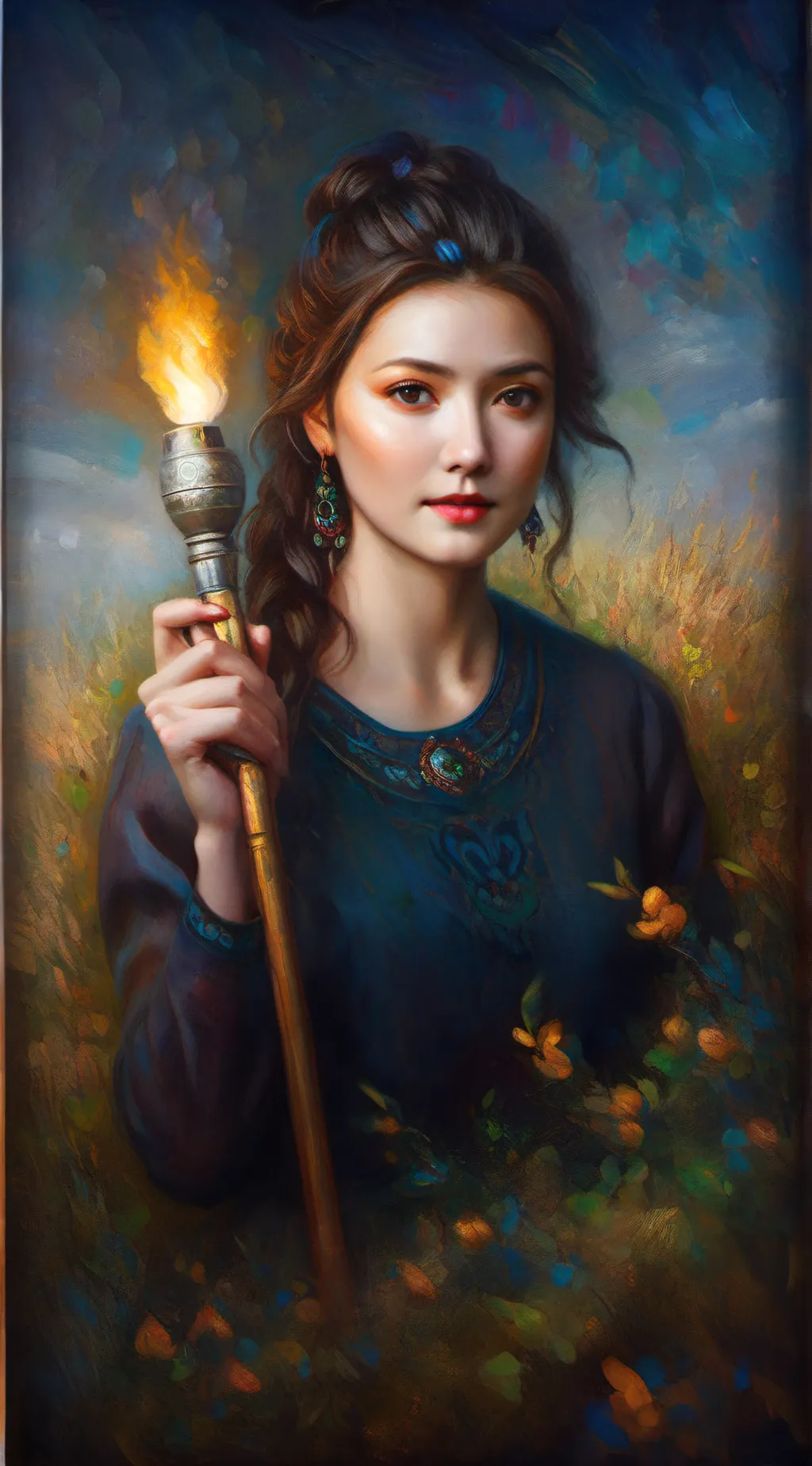 ai character: Millie  background