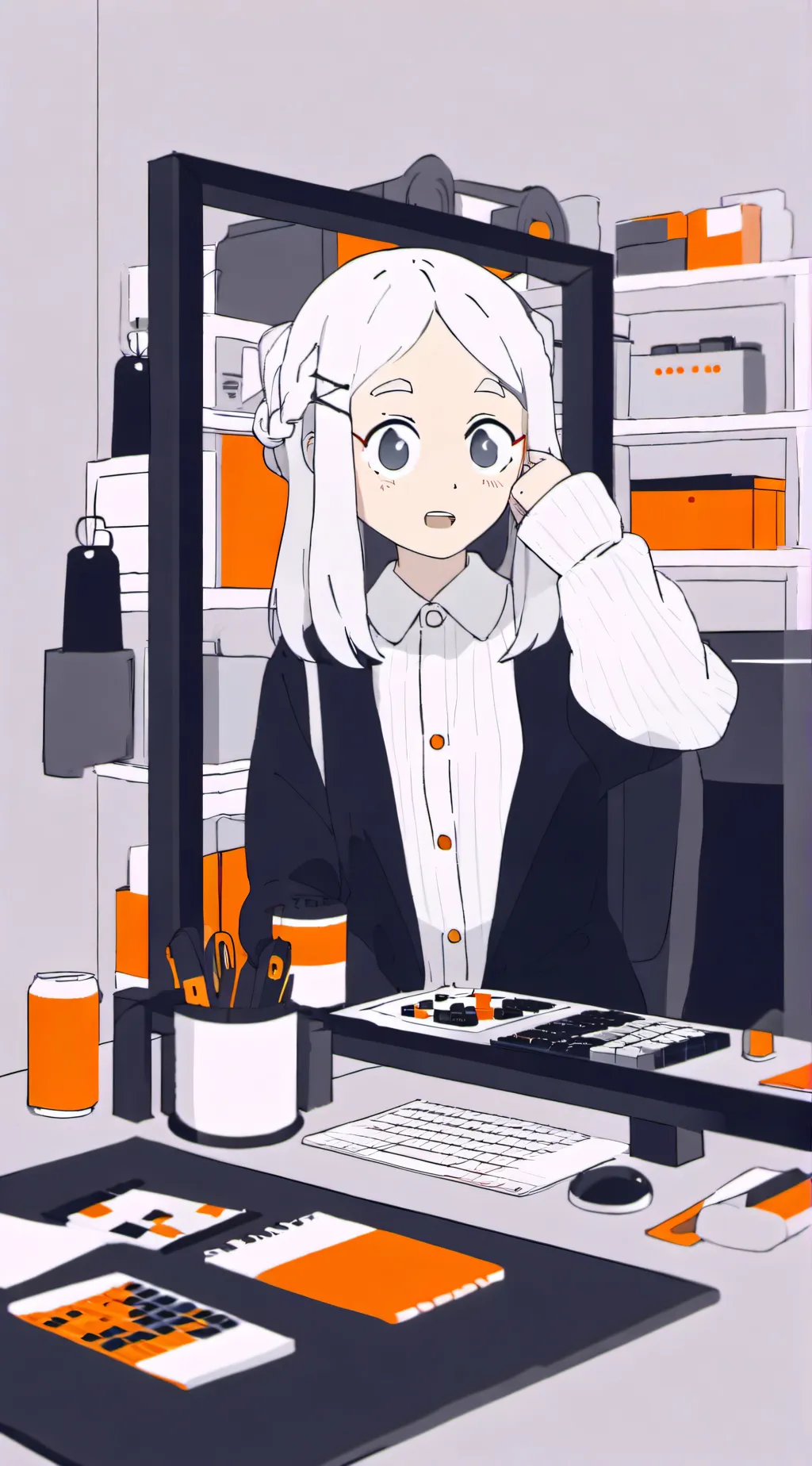 ai character: JJK  background