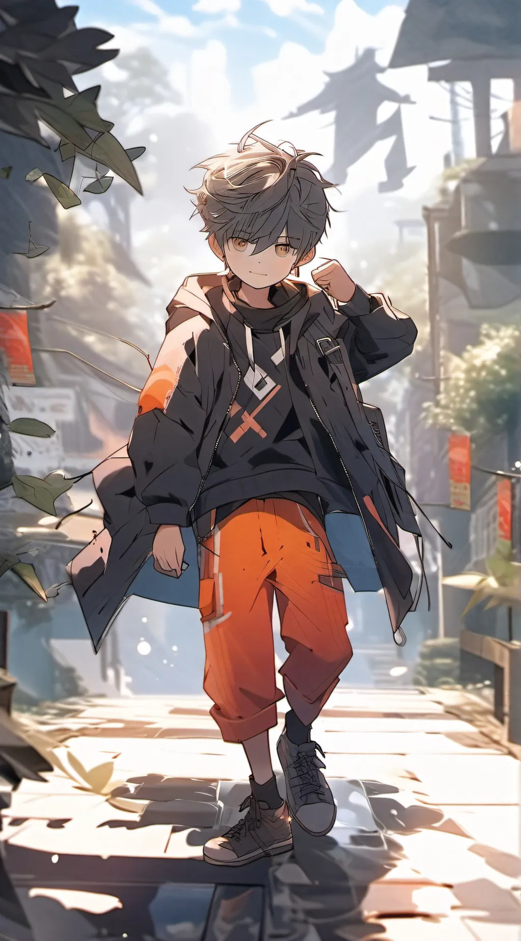 ai character: Kid background