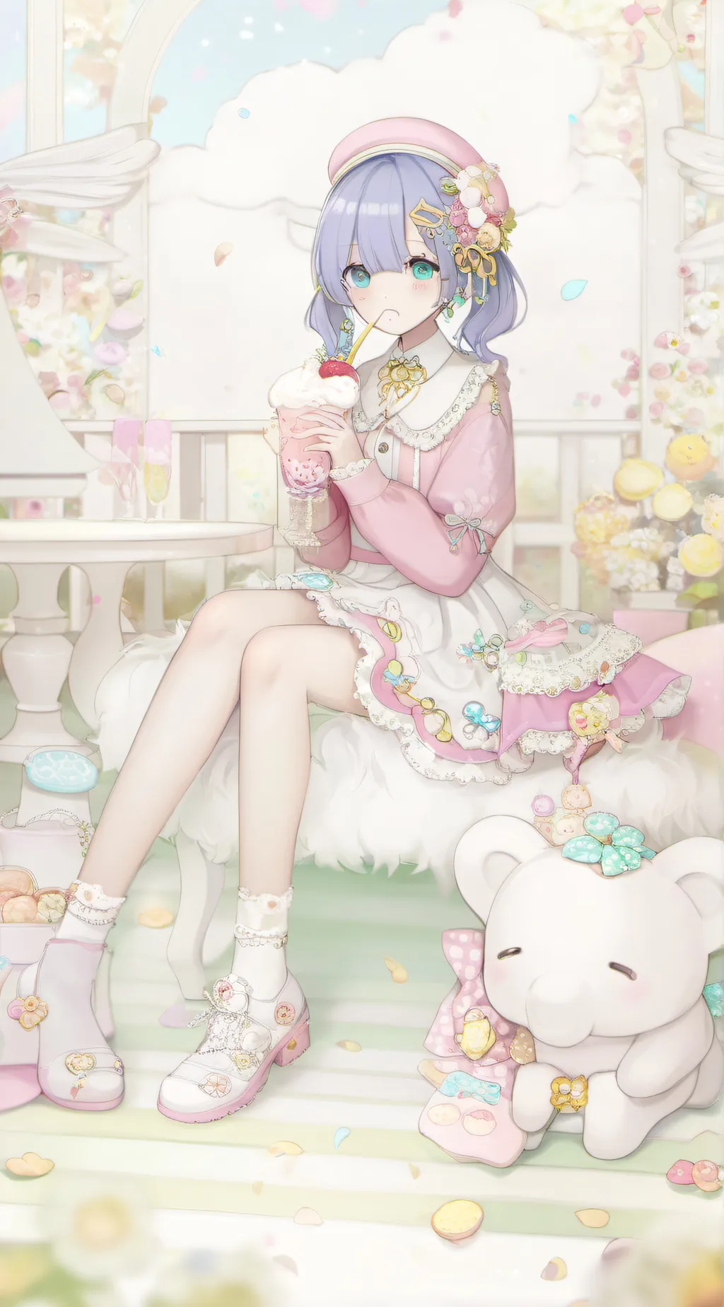 ai character: Enx background