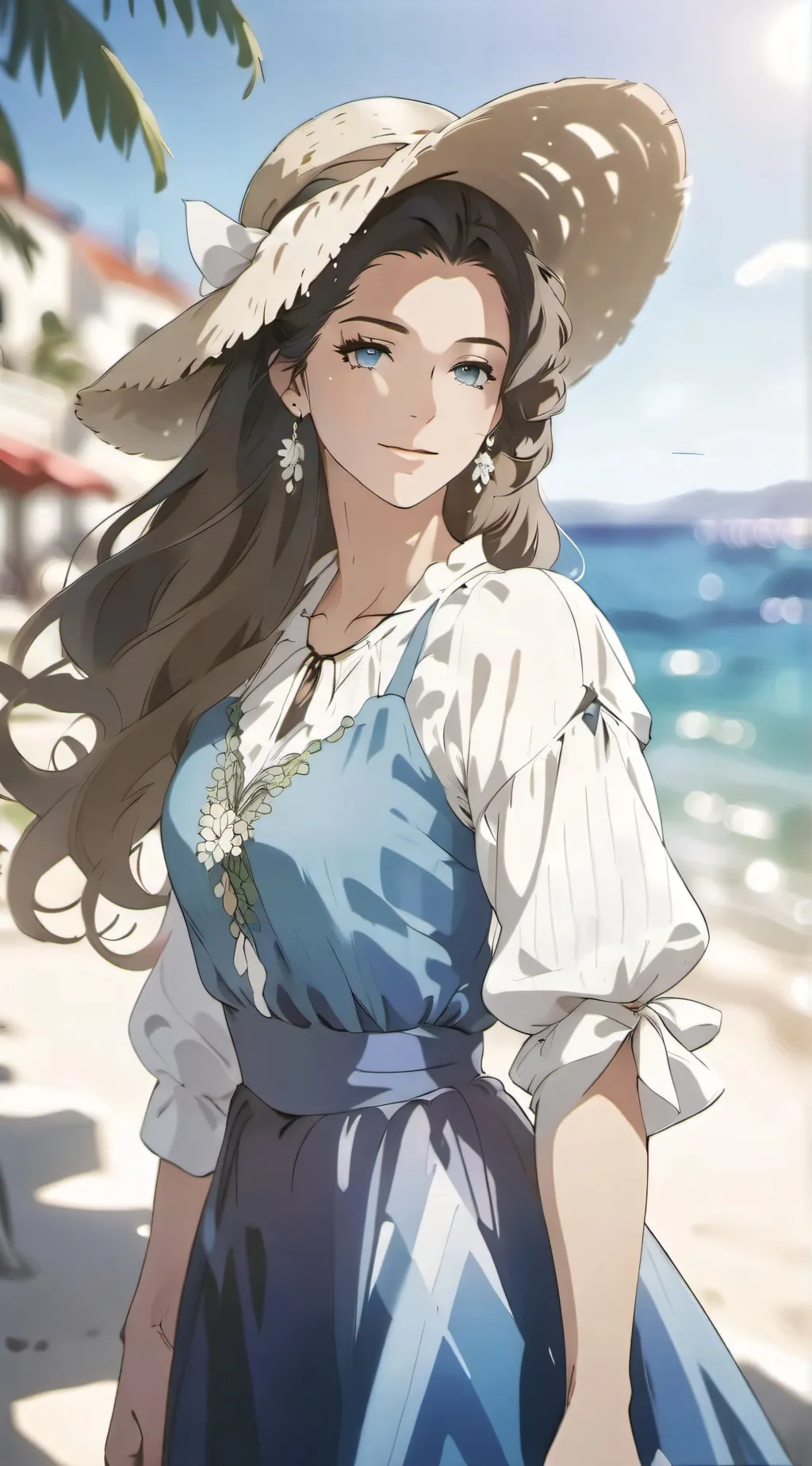 ai character: Croatain Girl background