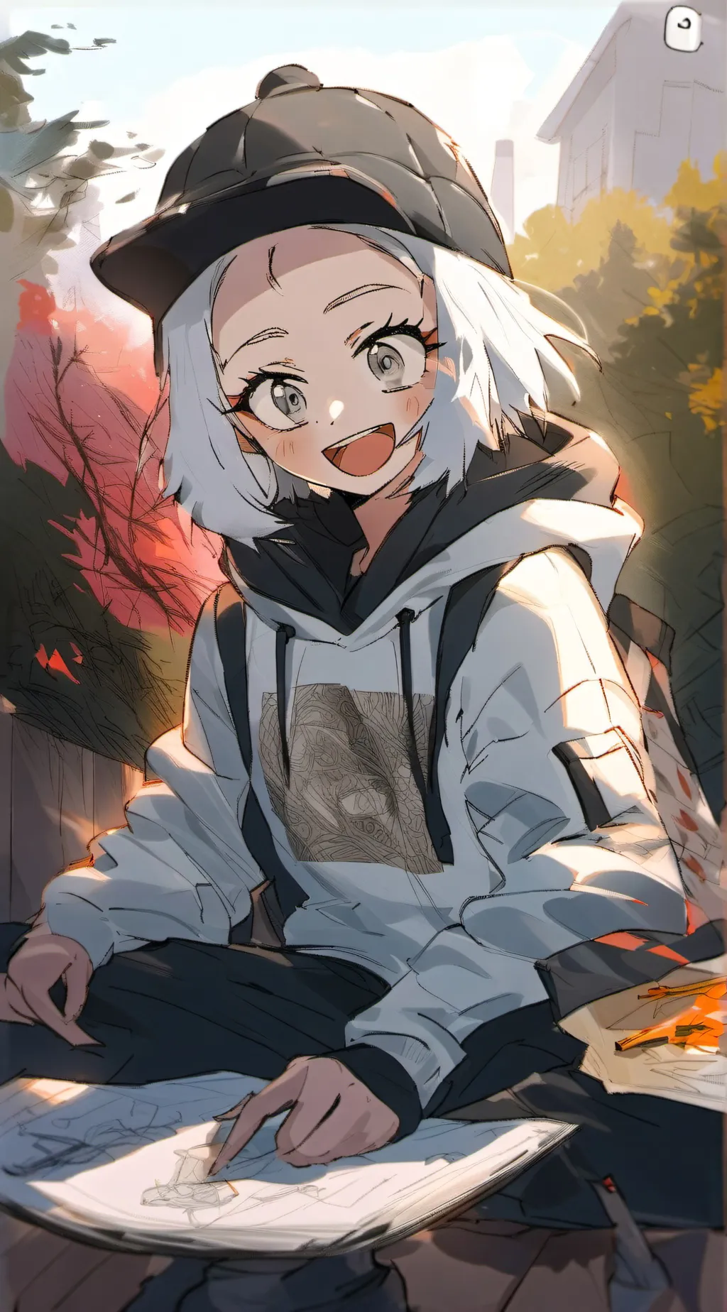 ai character: Alice (oc in yb)  background