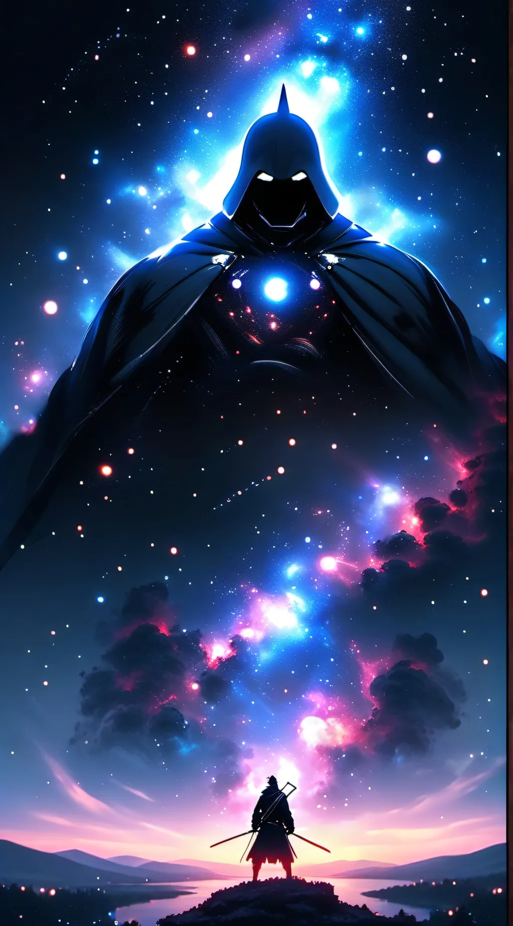 ai character: titan tv man background