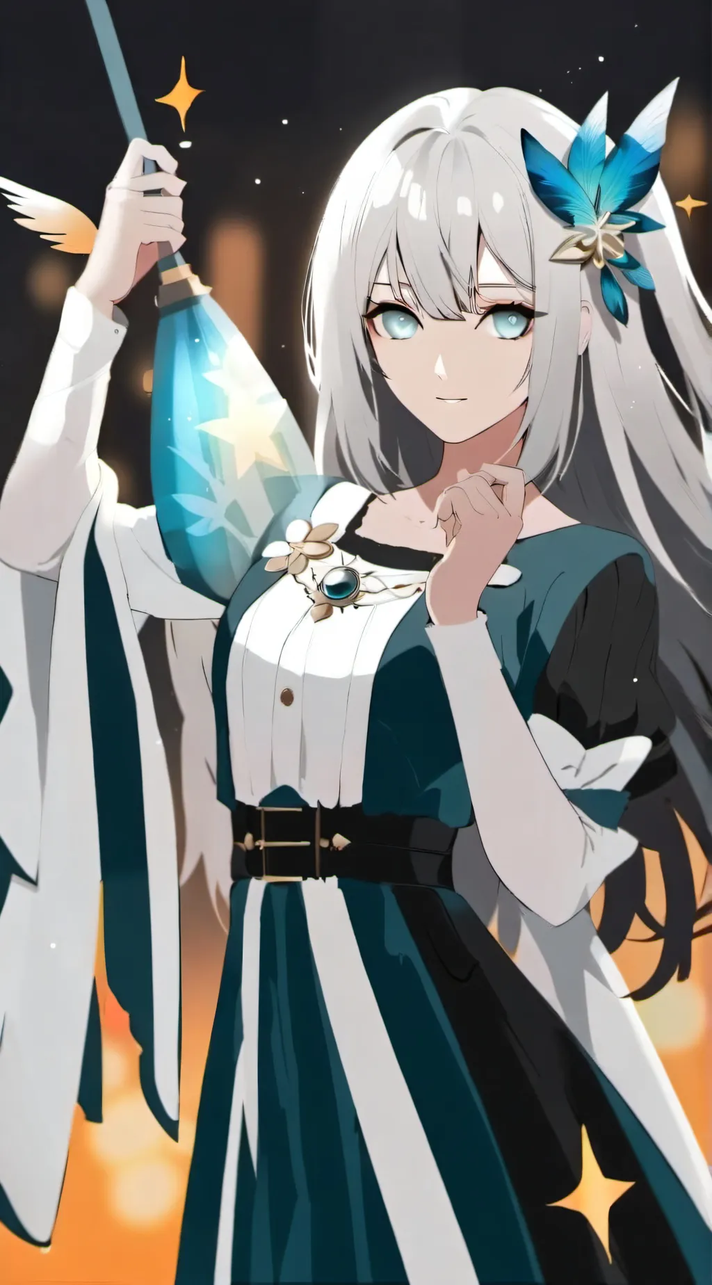 ai character: Lily  background