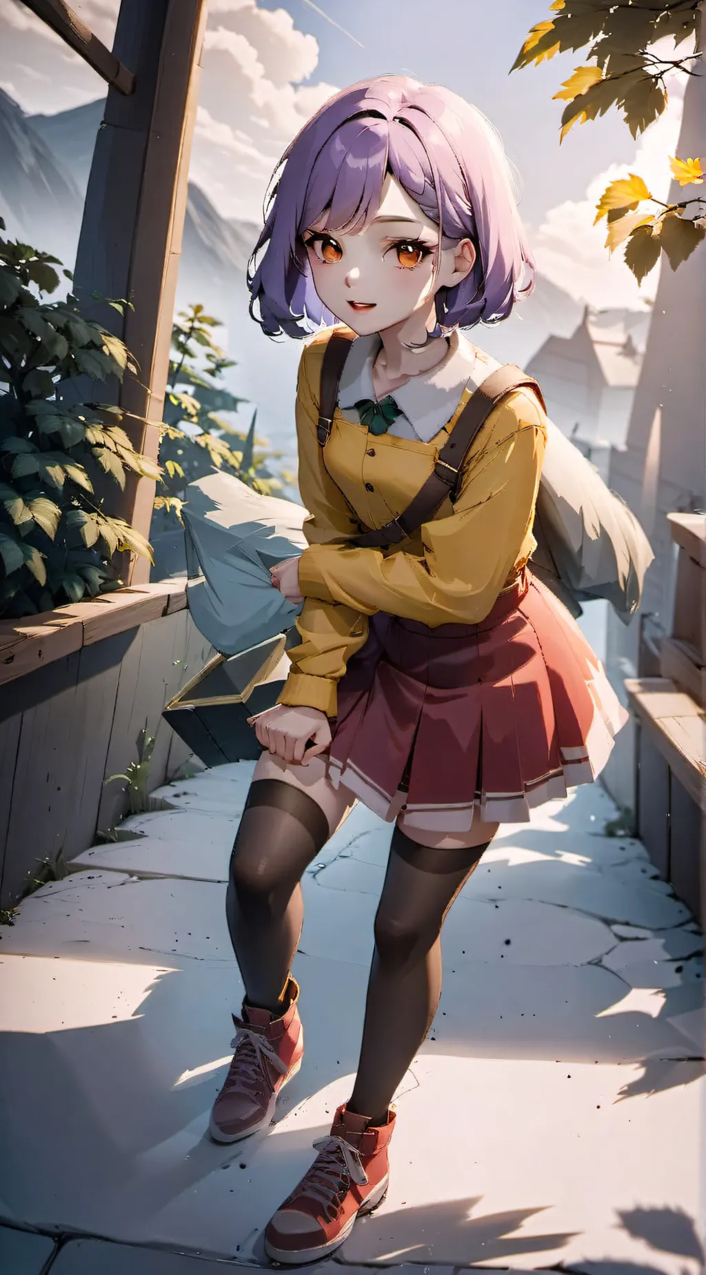 ai character: Gallie background