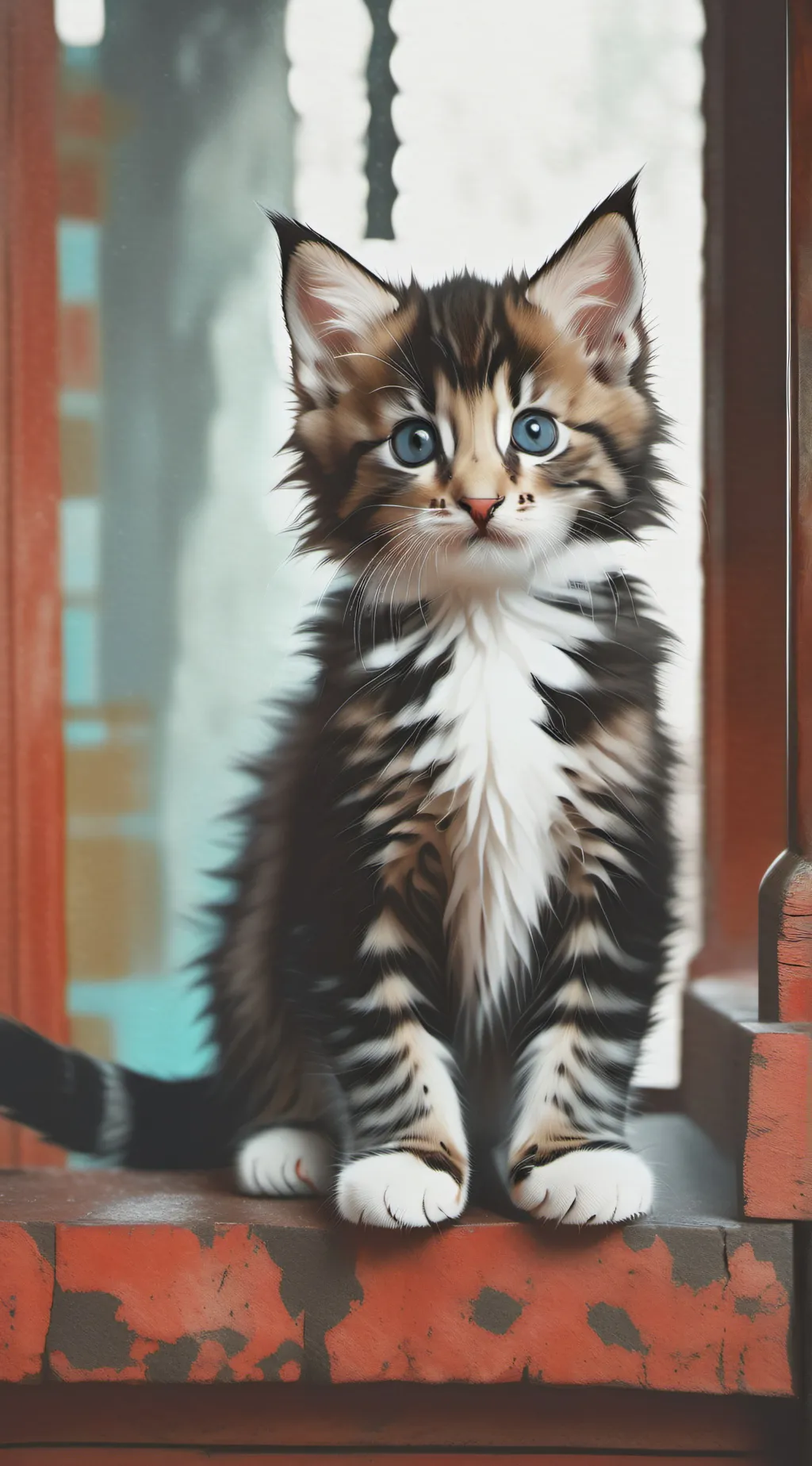 ai character: FPE cat infection background