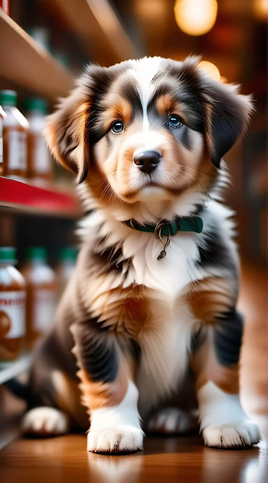 ai character: If you were a dog background