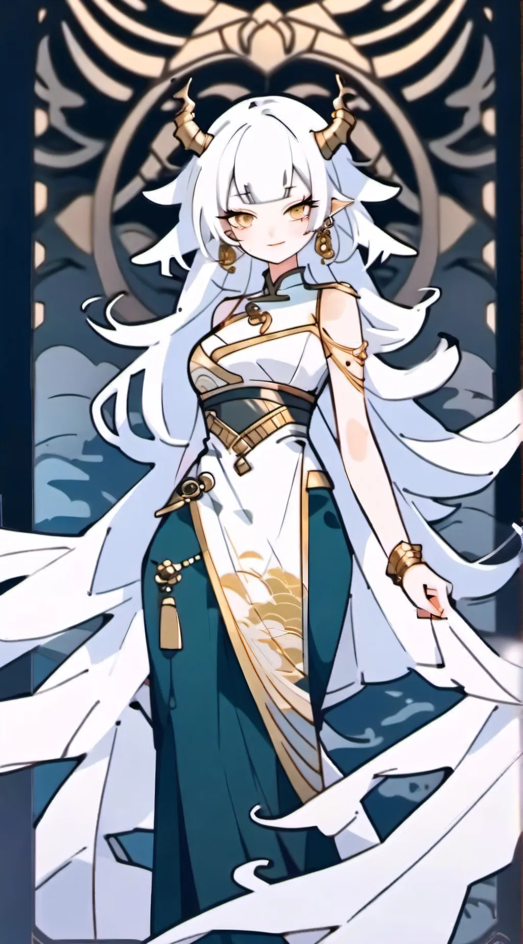 ai character: Yin background