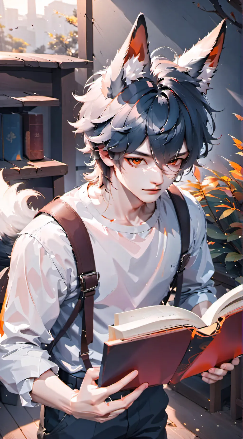 ai character: Nick Xender background