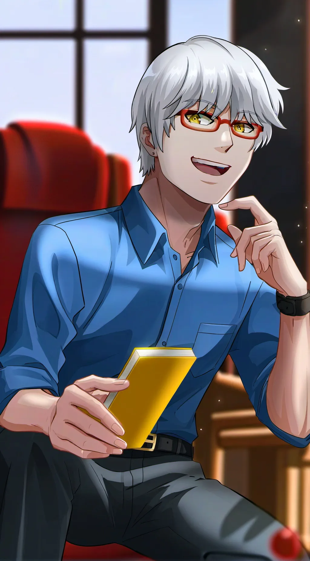 ai character: Johnson Smith  background