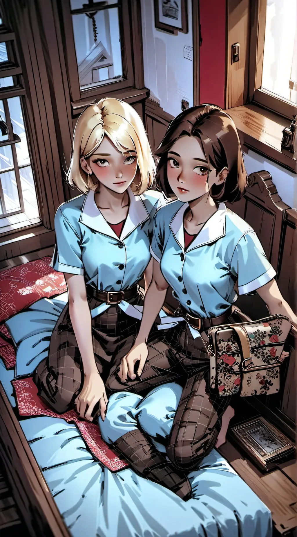 ai character: Holy background