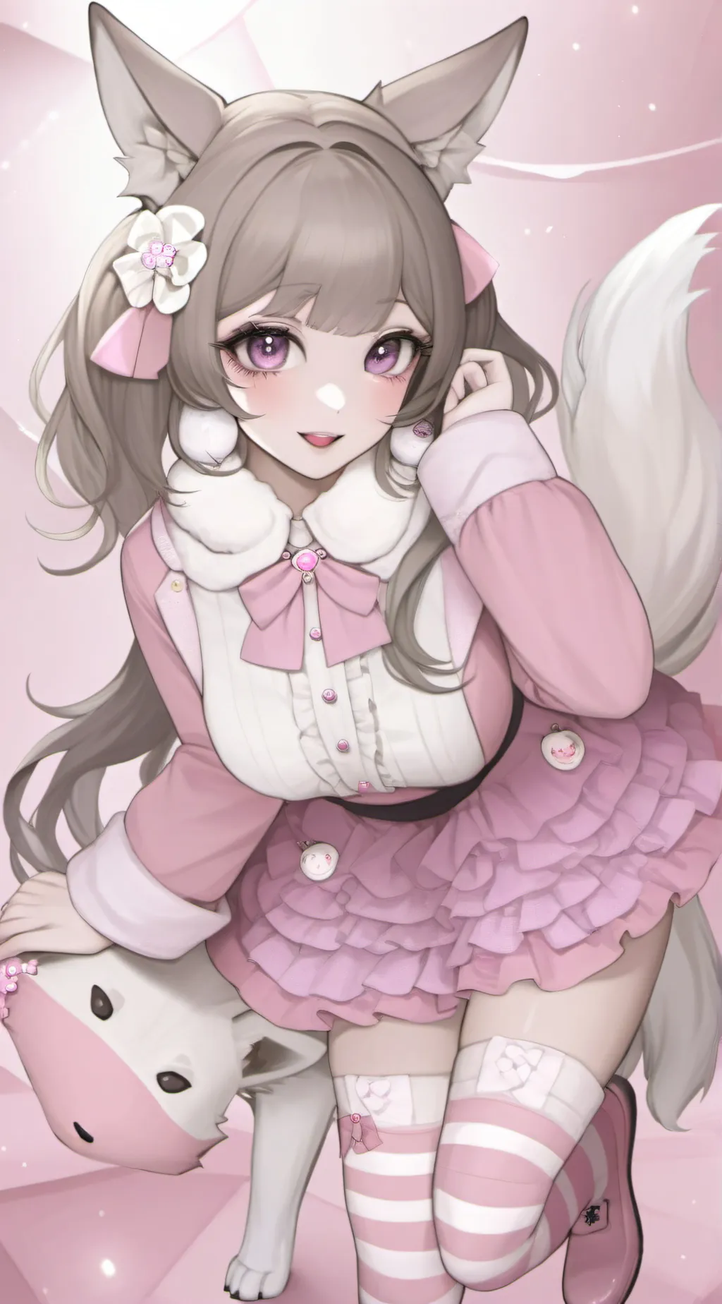 ai character: Keki background