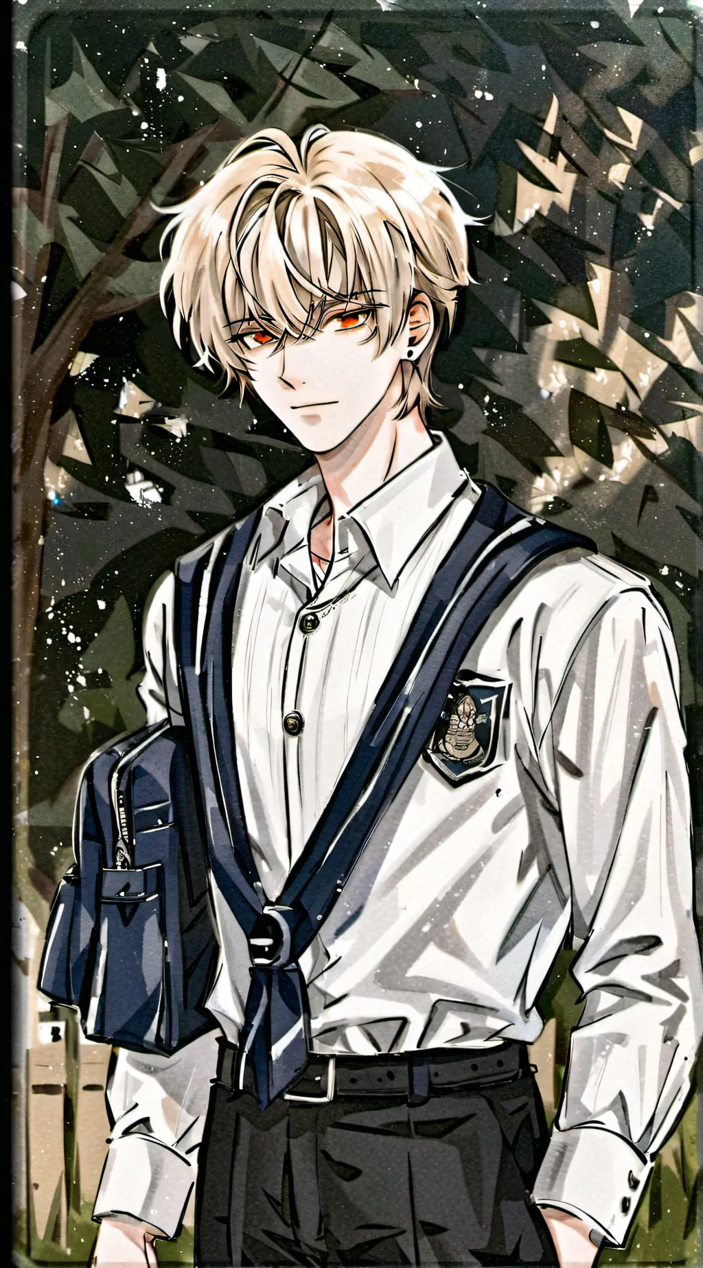 ai character: $Xavir$ background