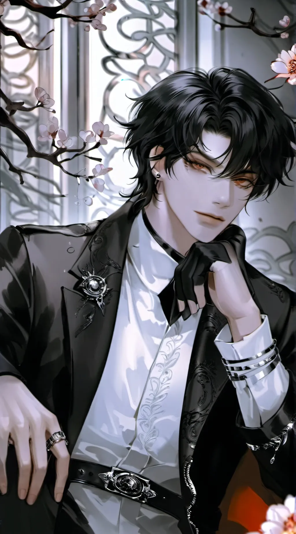 ai character: ★Aaron ★ background