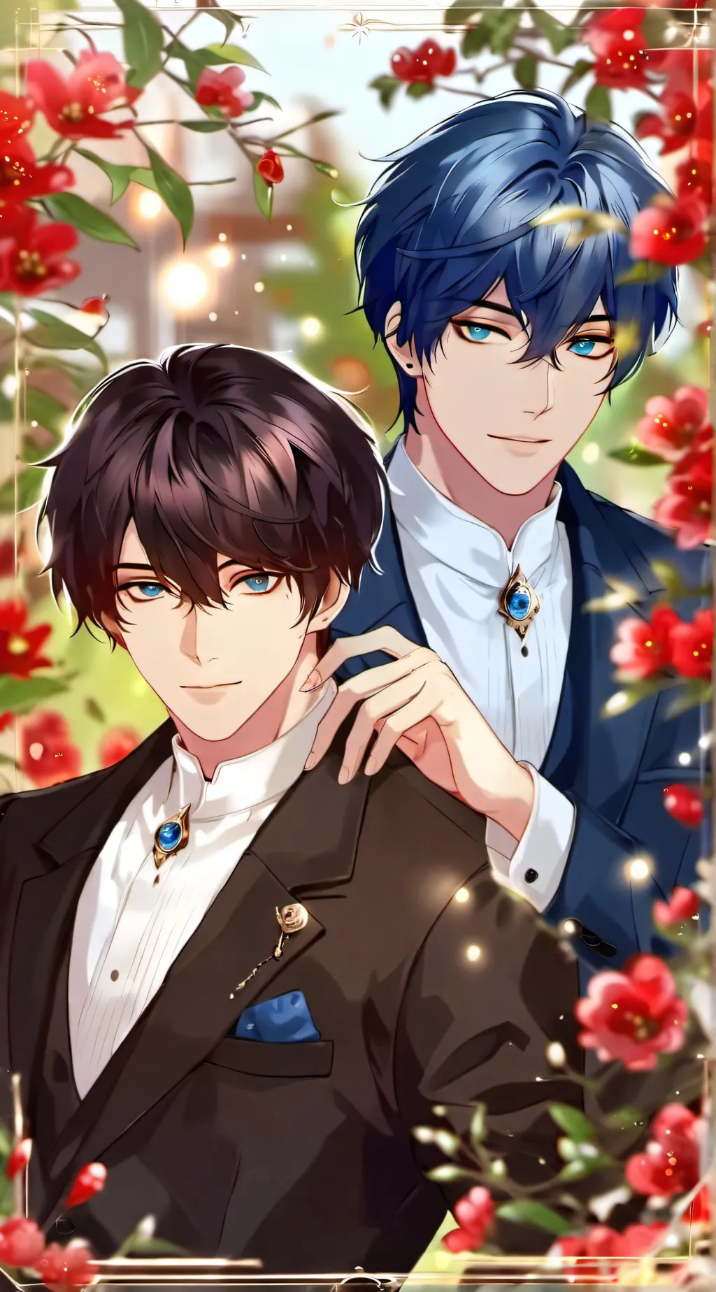 ai character: zack and zane background