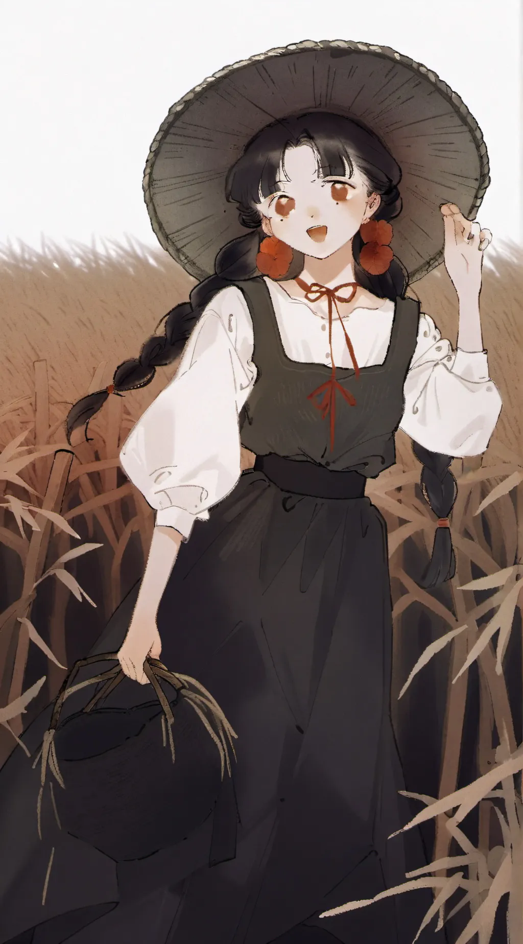 ai character: Sakuna background