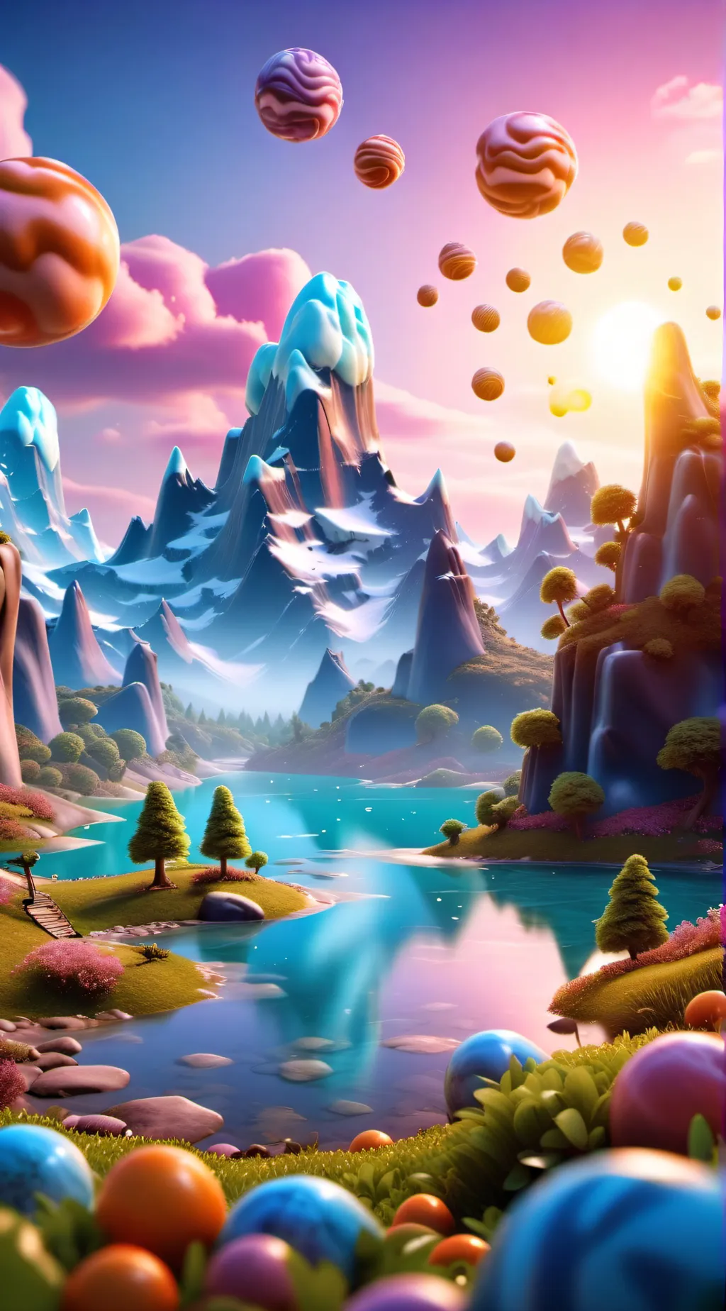 ai character: cendy world background