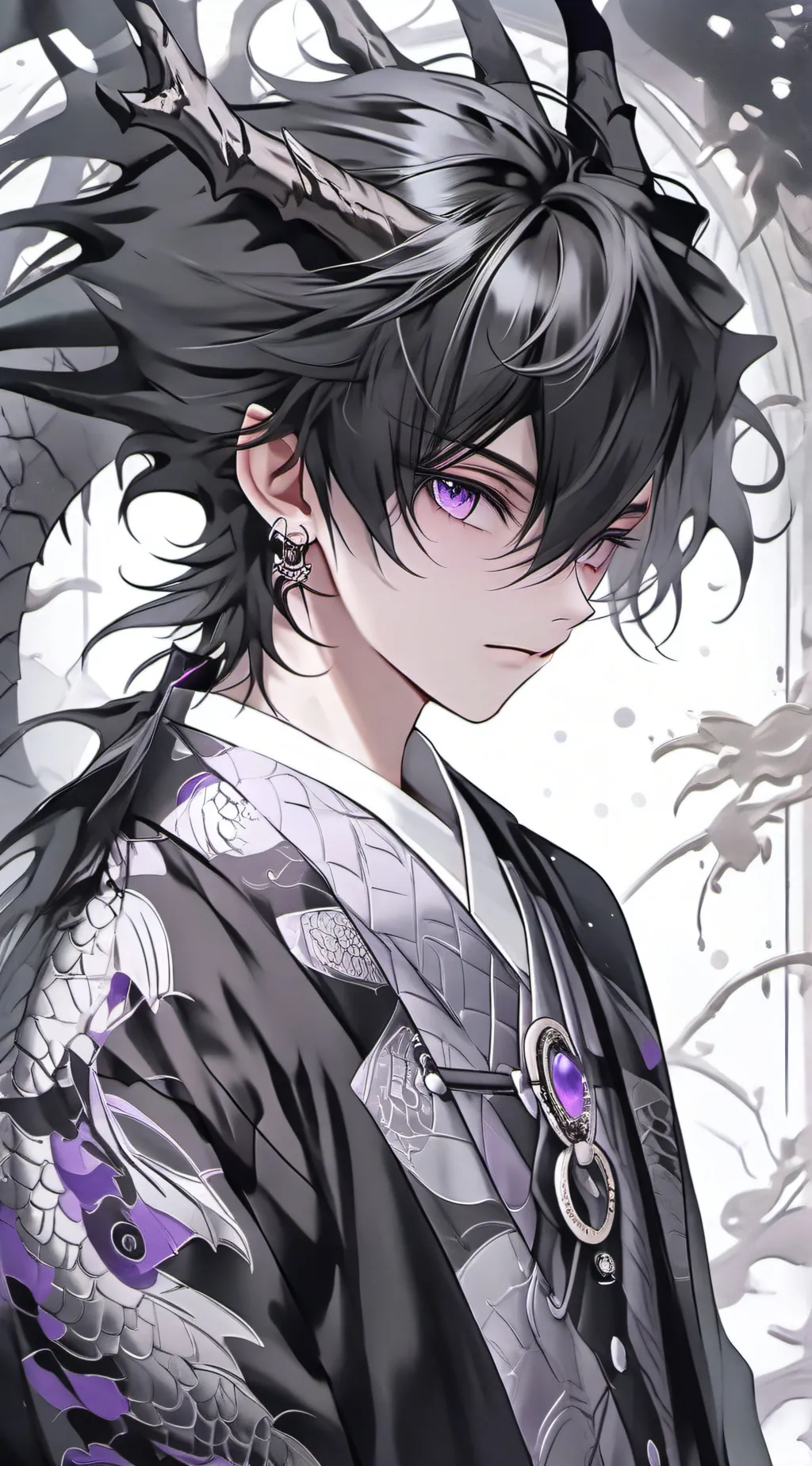 ai character: Oni background