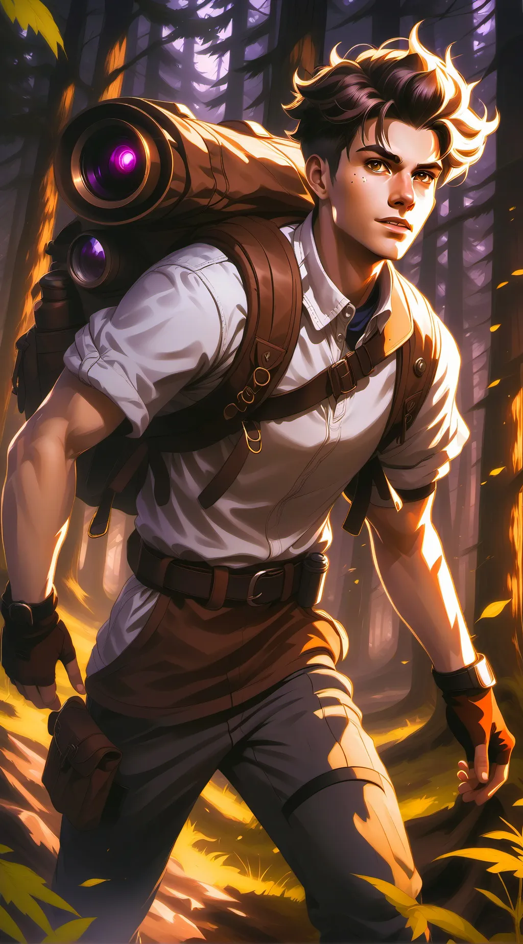 ai character: Kris Danish background