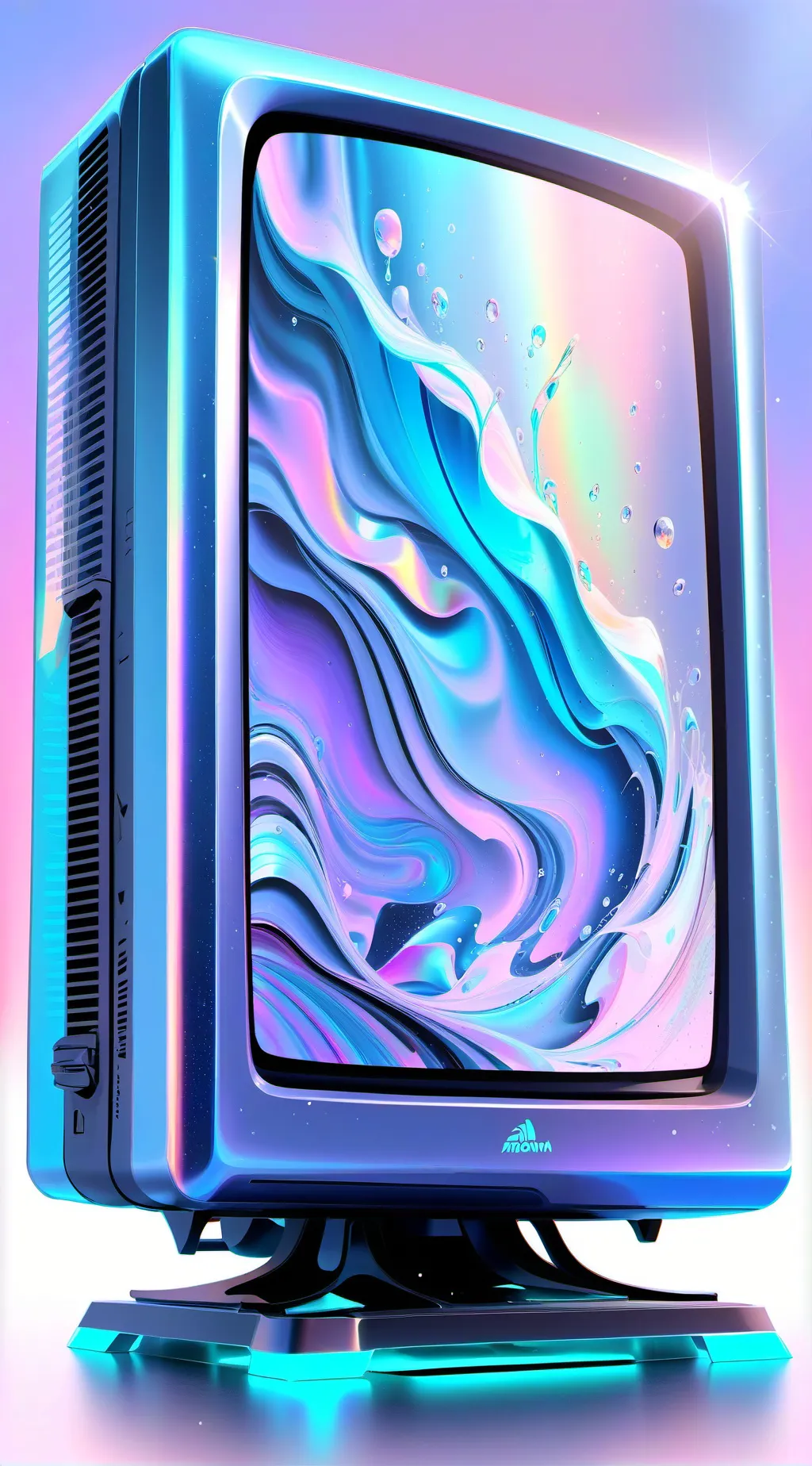 ai character: New television background