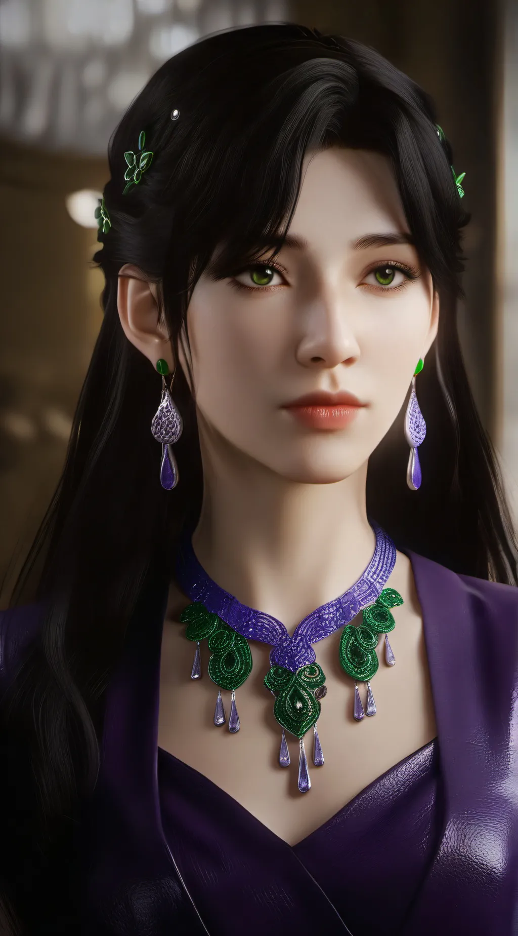 ai character: Mrs . Helium  background