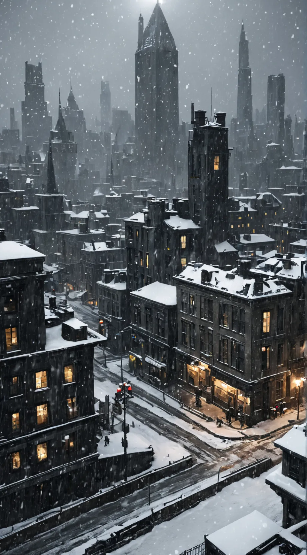 ai character: Arkham Origins background