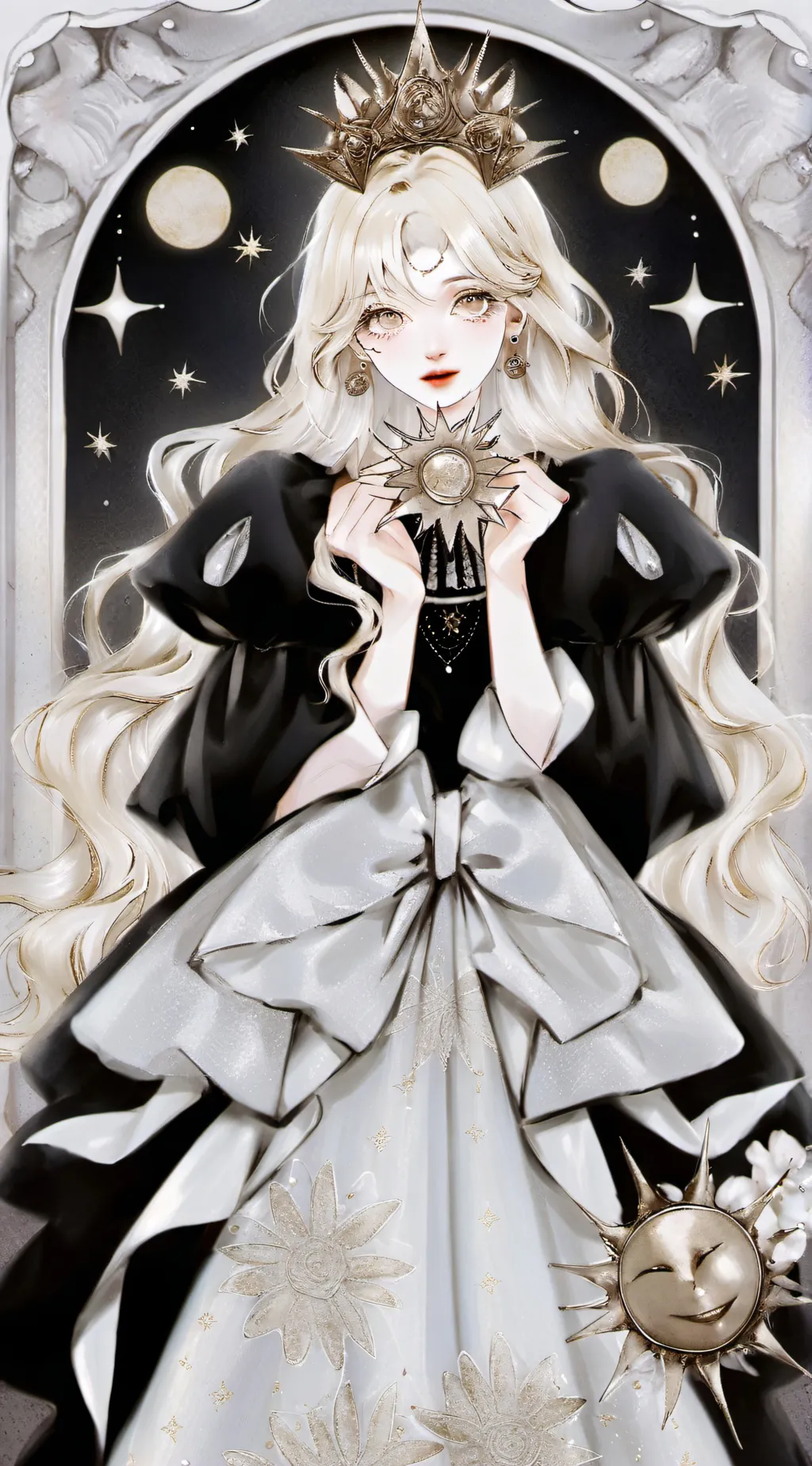 ai character: Sunny background