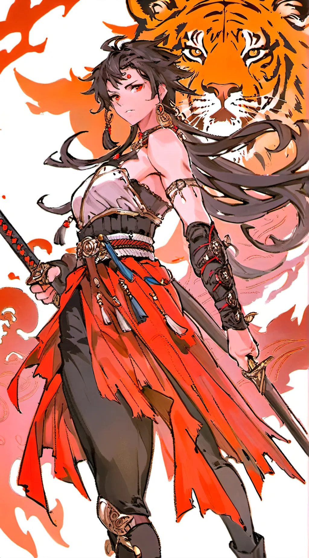 ai character: Arianna Flameheart background